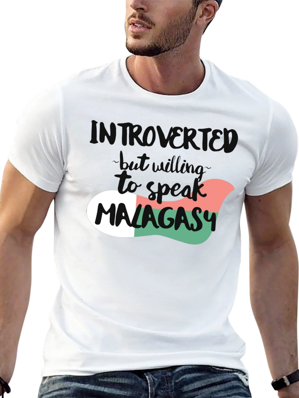 Introvert Will Speak Malagasy T-Shirt