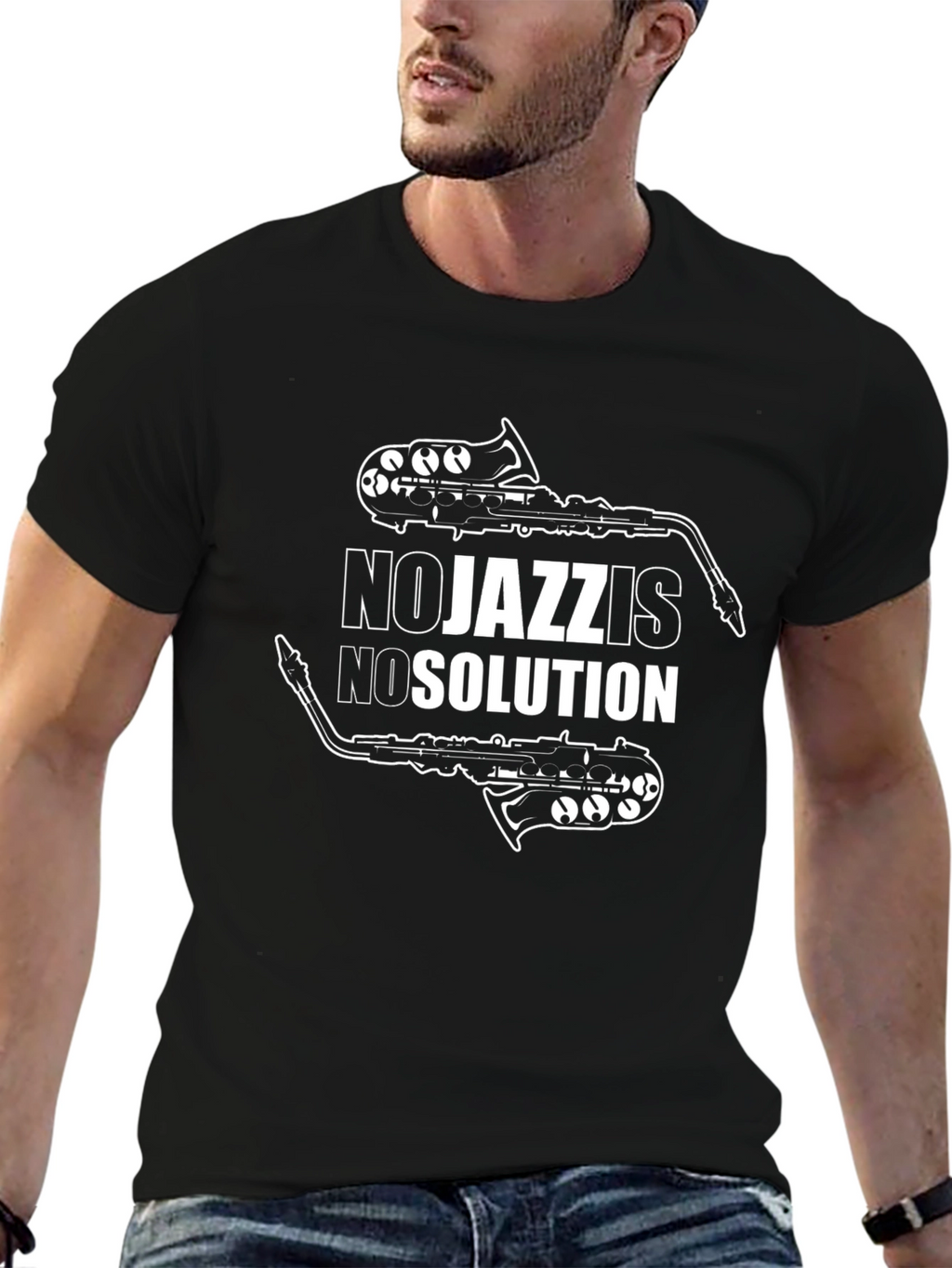 No Jazz Is No Solution T-Shirt