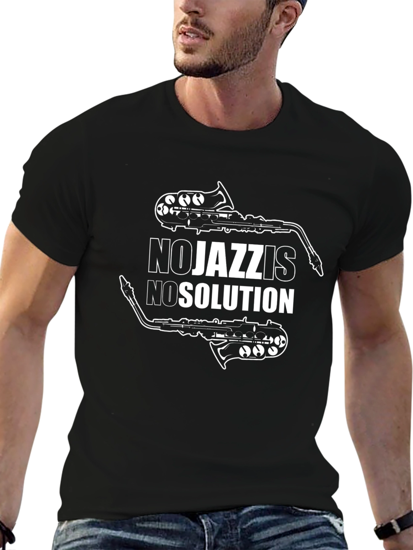 No Jazz Is No Solution T-Shirt