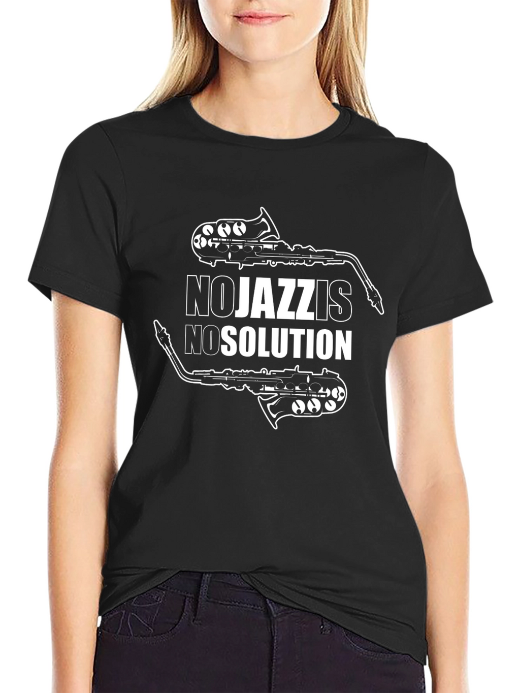 No Jazz Is No Solution T-Shirt