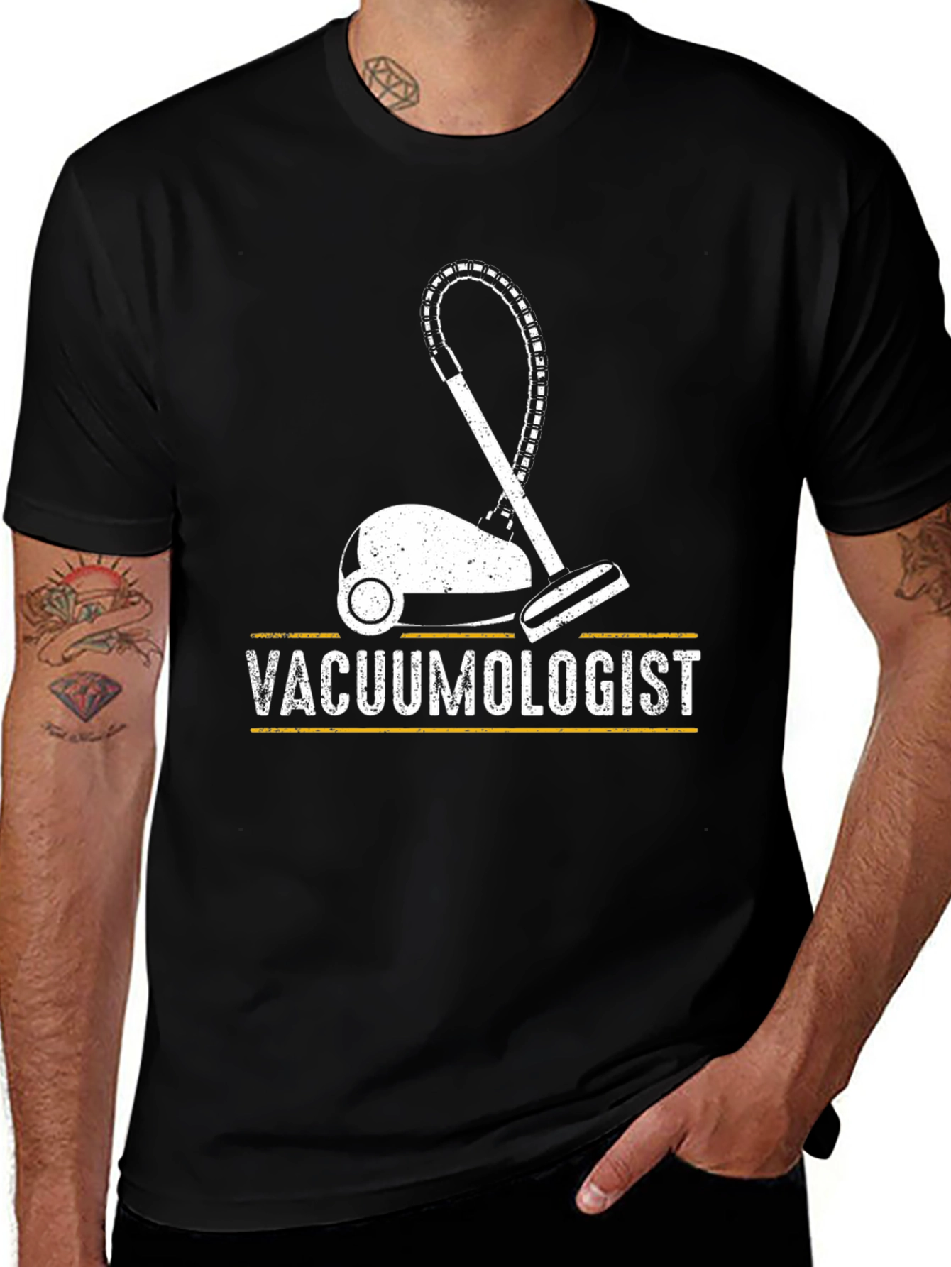 Vacuumologist T-Shirt - Funny Cleaning Pro Tee