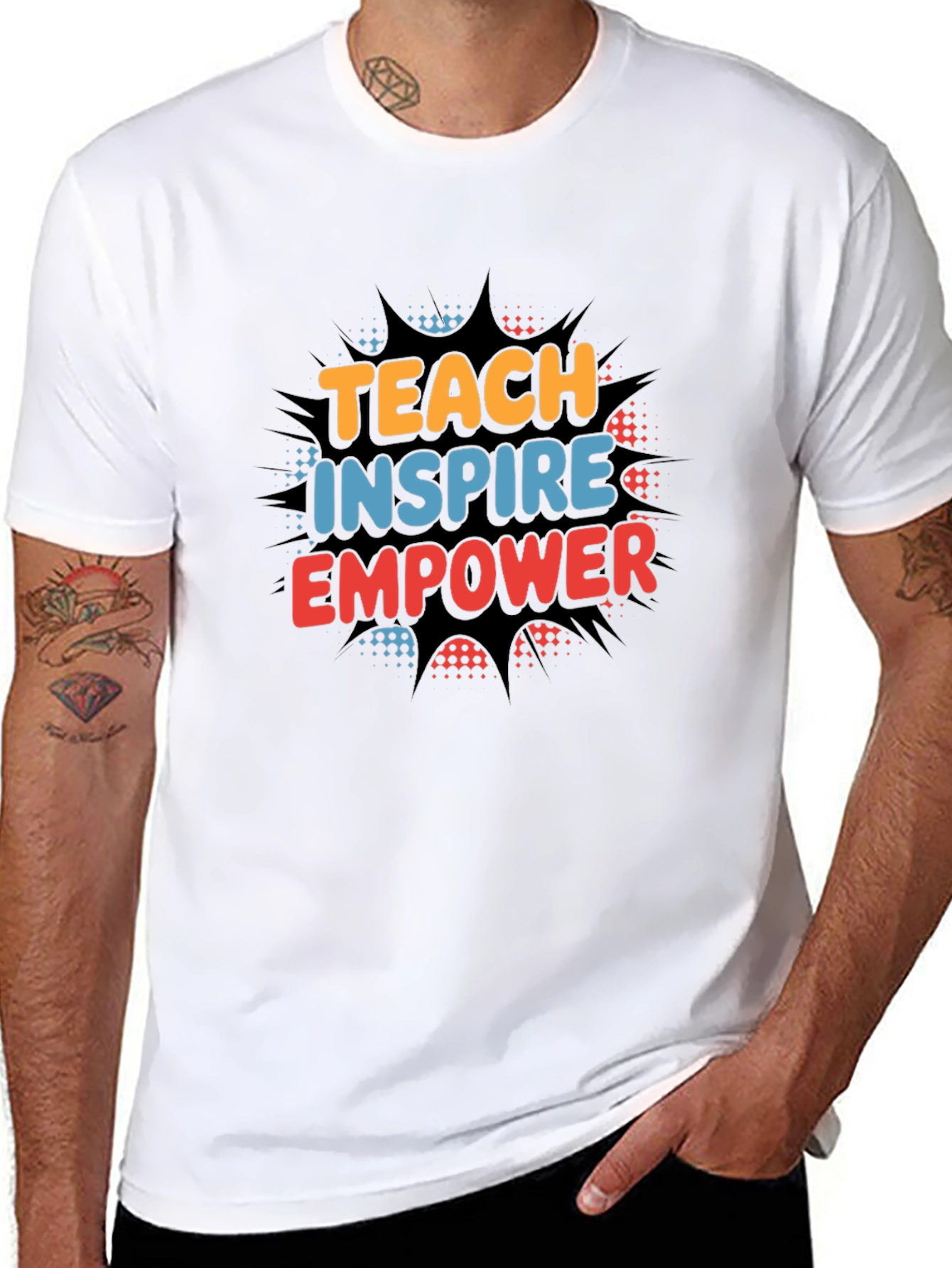 Teach Inspire Empower Graphic T-Shirt