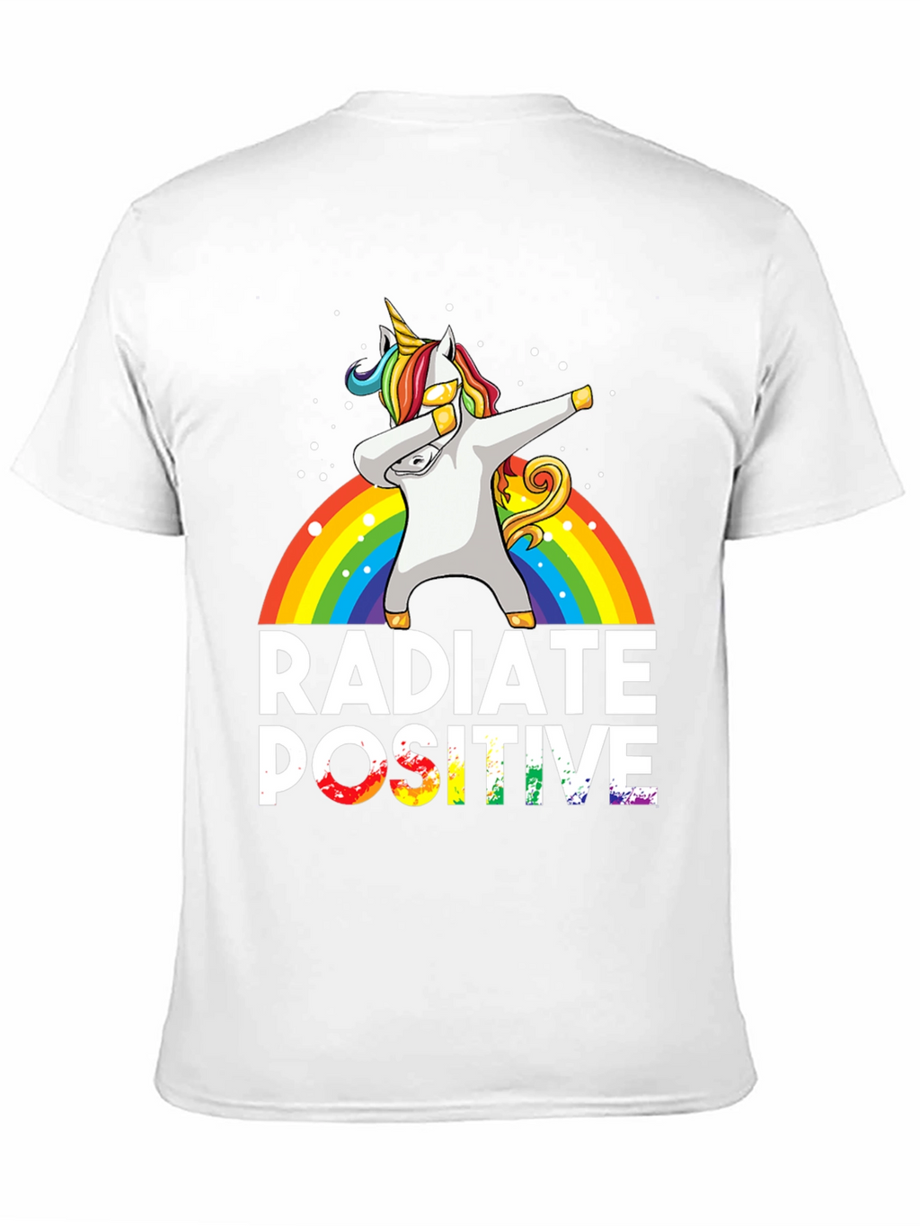 Radiate Positive Unicorn Dab T-Shirt