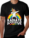 Radiate Positive Unicorn Dab T-Shirt