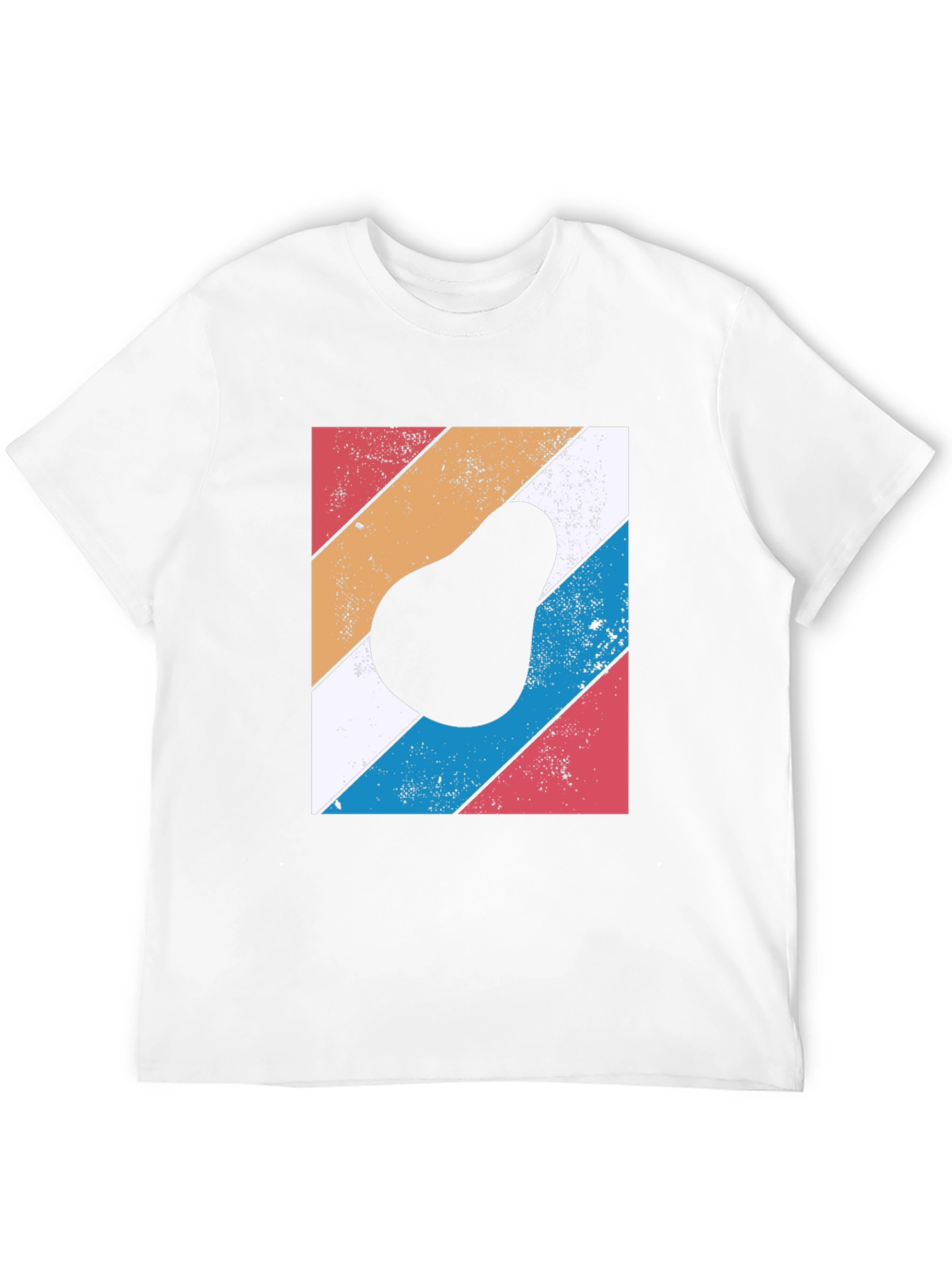 Retro Avocado Graphic Tee - Black Cotton T-Shirt