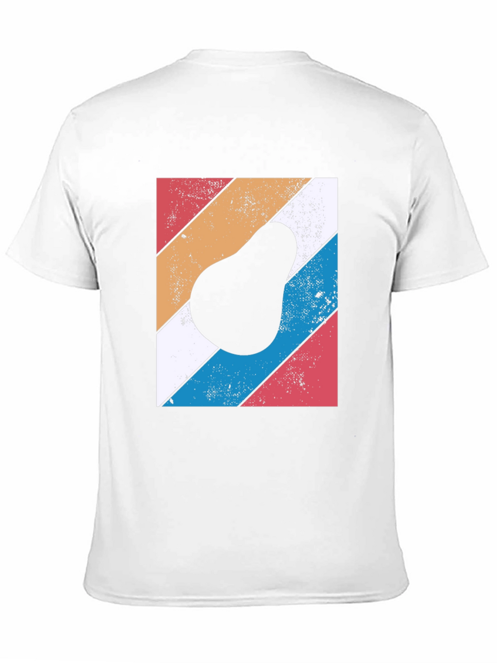 Retro Avocado Graphic Tee - Black Cotton T-Shirt