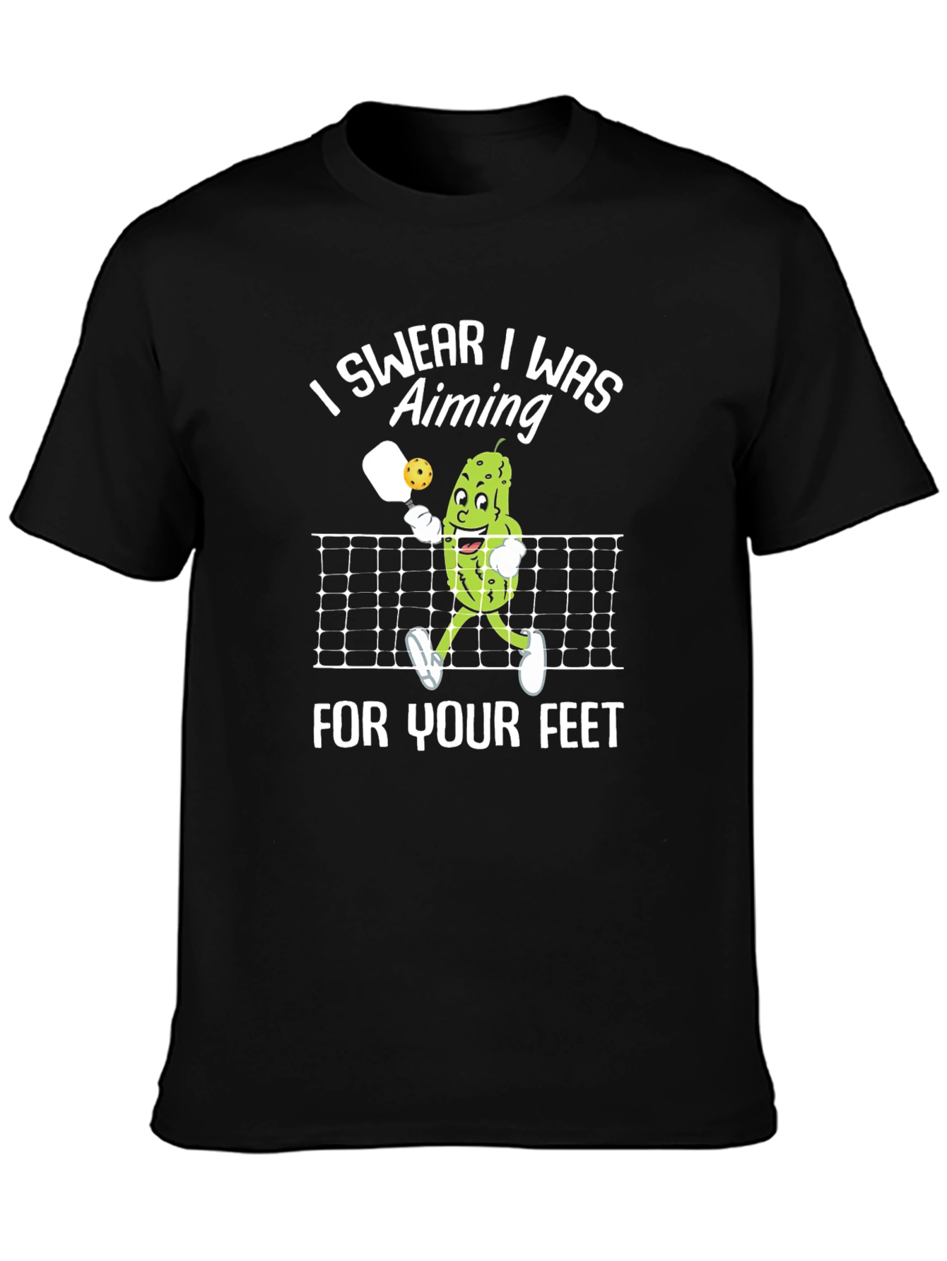 Pickleball Aiming T-Shirt: Funny Design