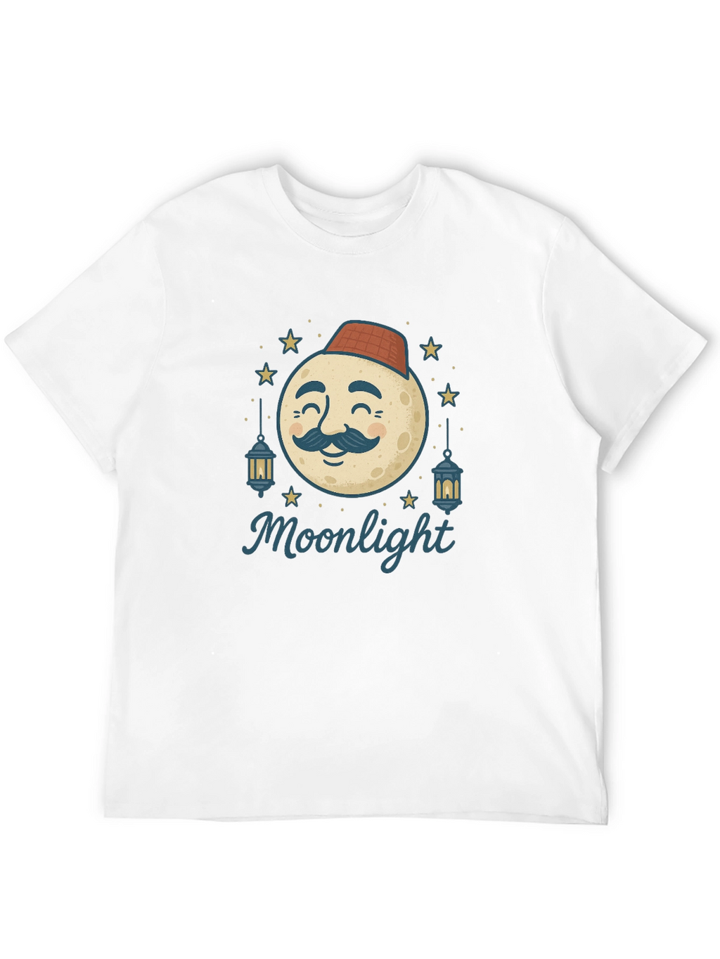 Moonlight Graphic Tee - Mens Black T-Shirt