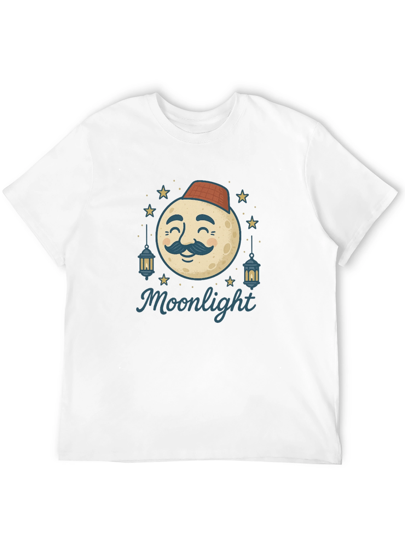 Moonlight Graphic Tee - Mens Black T-Shirt