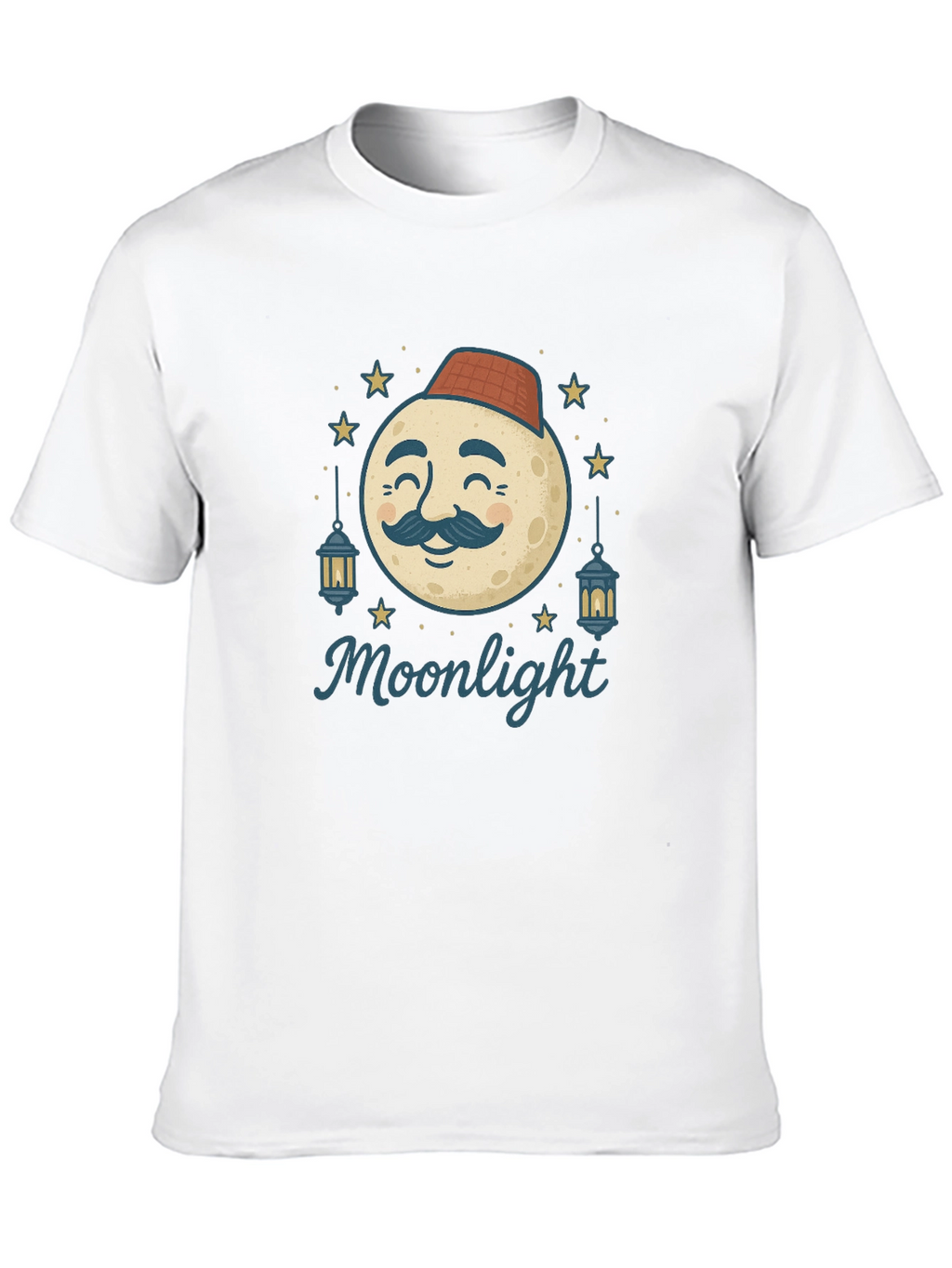 Moonlight Graphic Tee - Mens Black T-Shirt