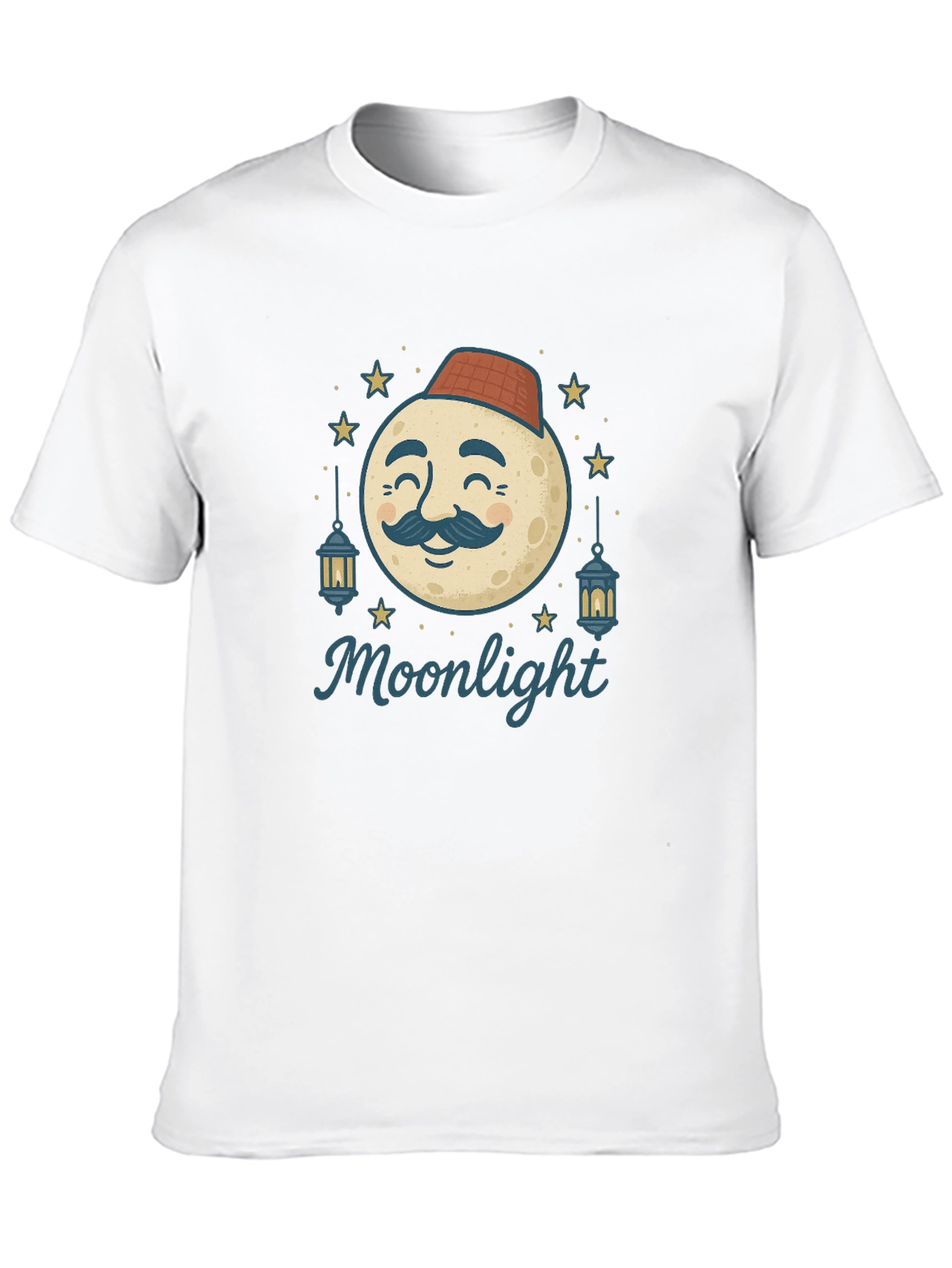 Moonlight Graphic Tee - Mens Black T-Shirt