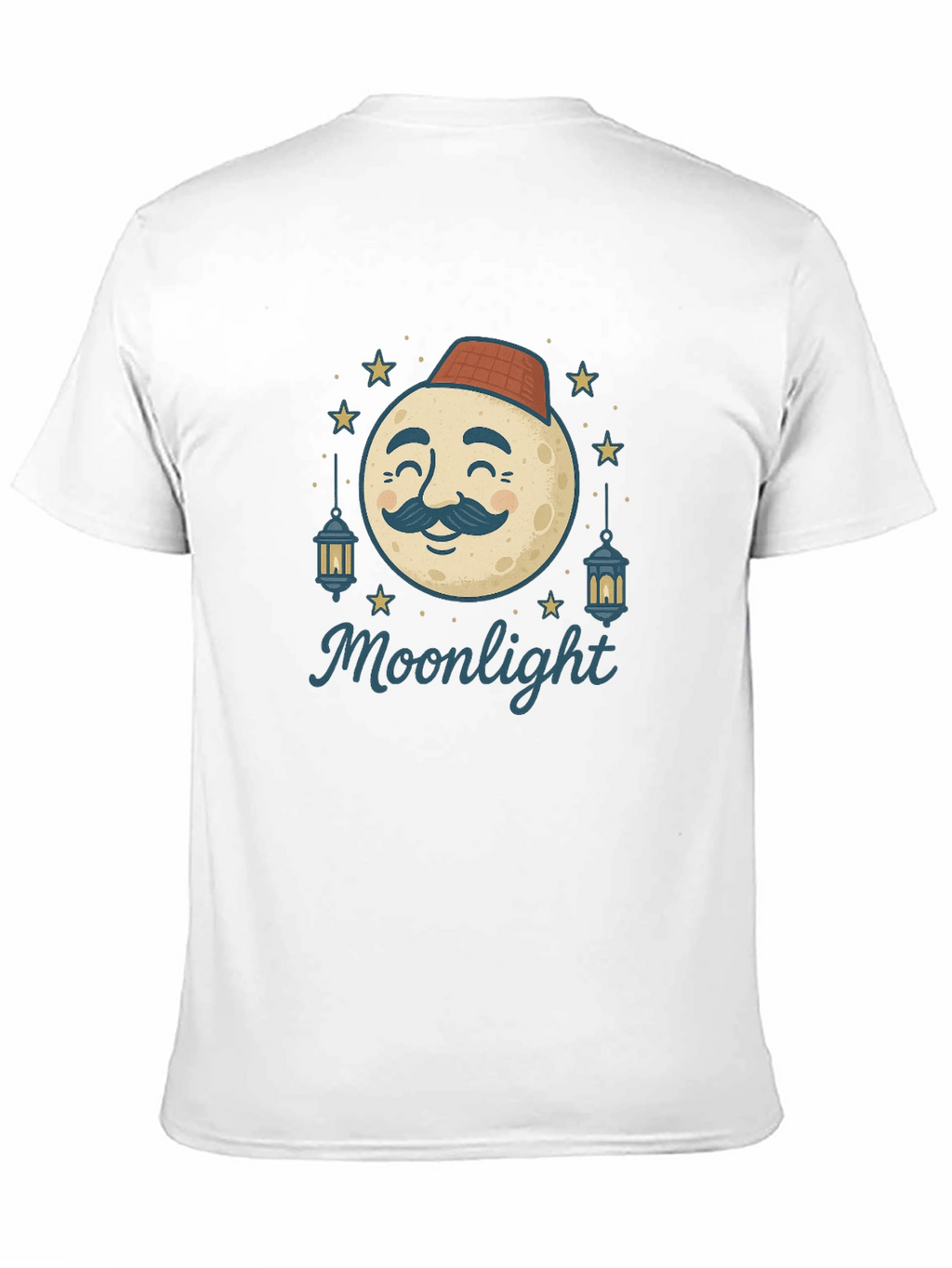 Moonlight Graphic Tee - Mens Black T-Shirt