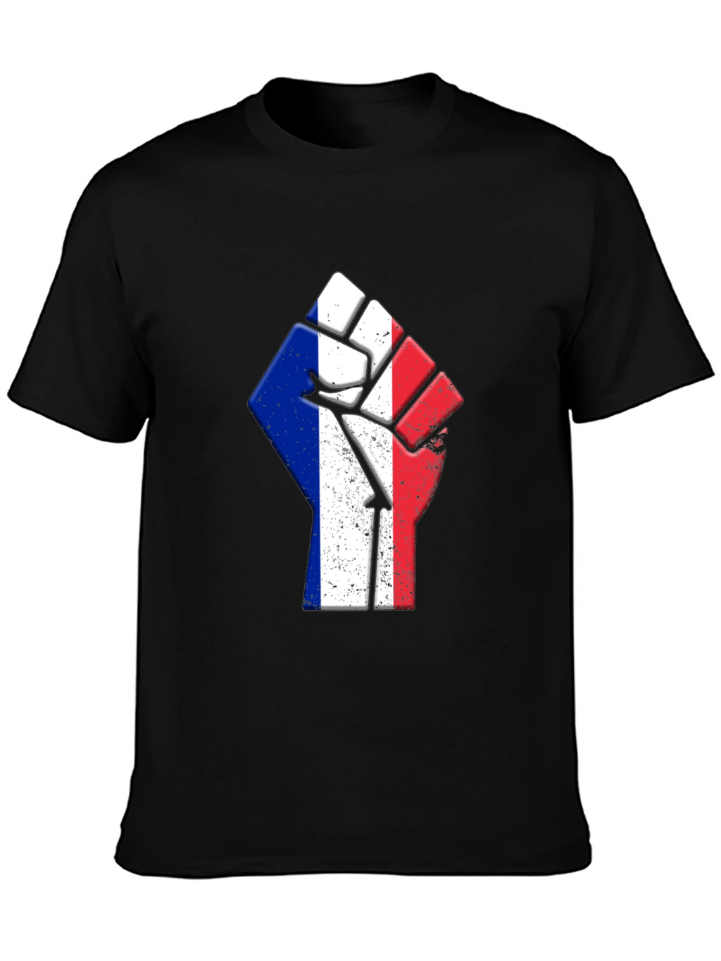 France Flag Fist T-Shirt