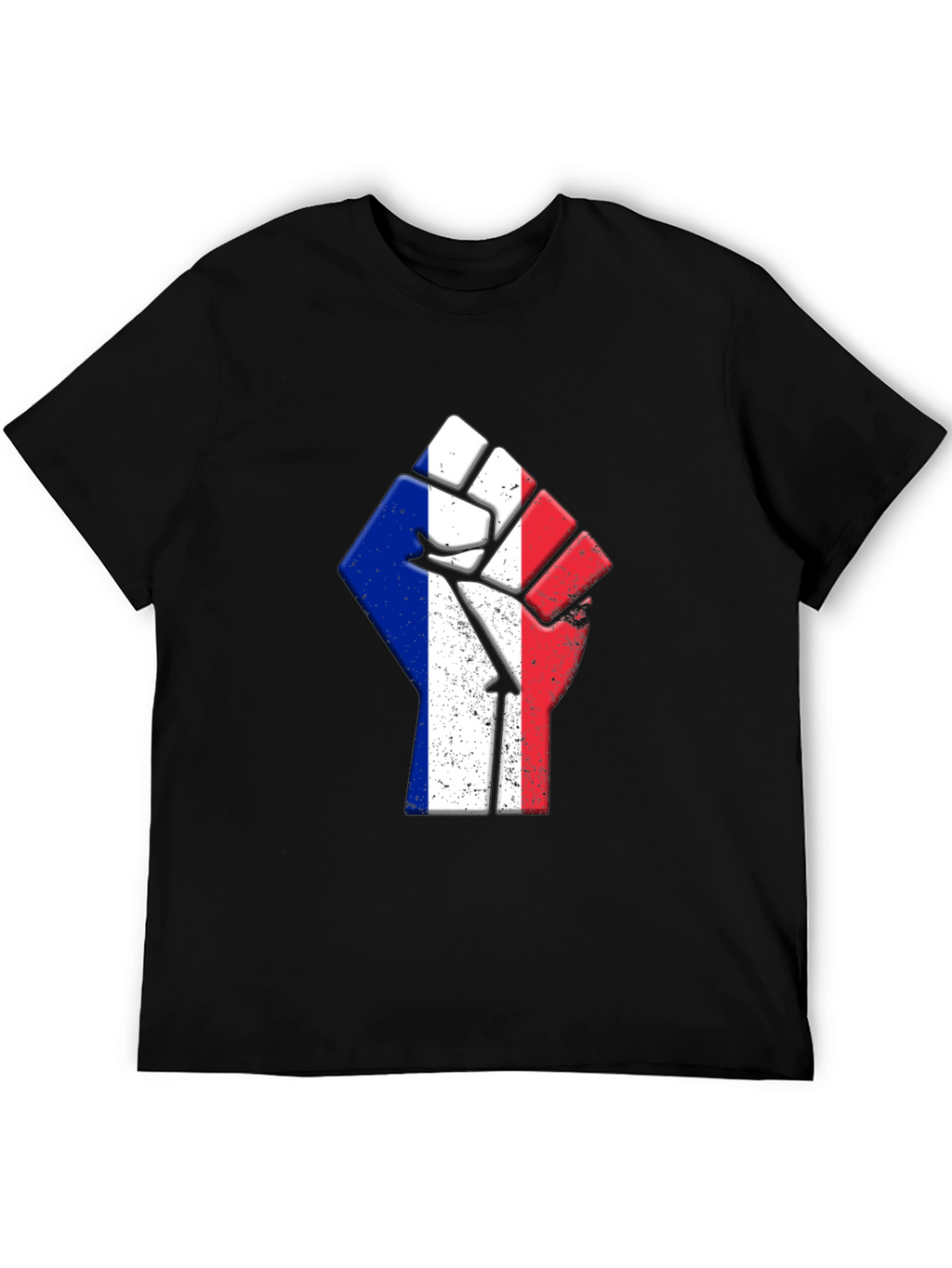 France Flag Fist T-Shirt