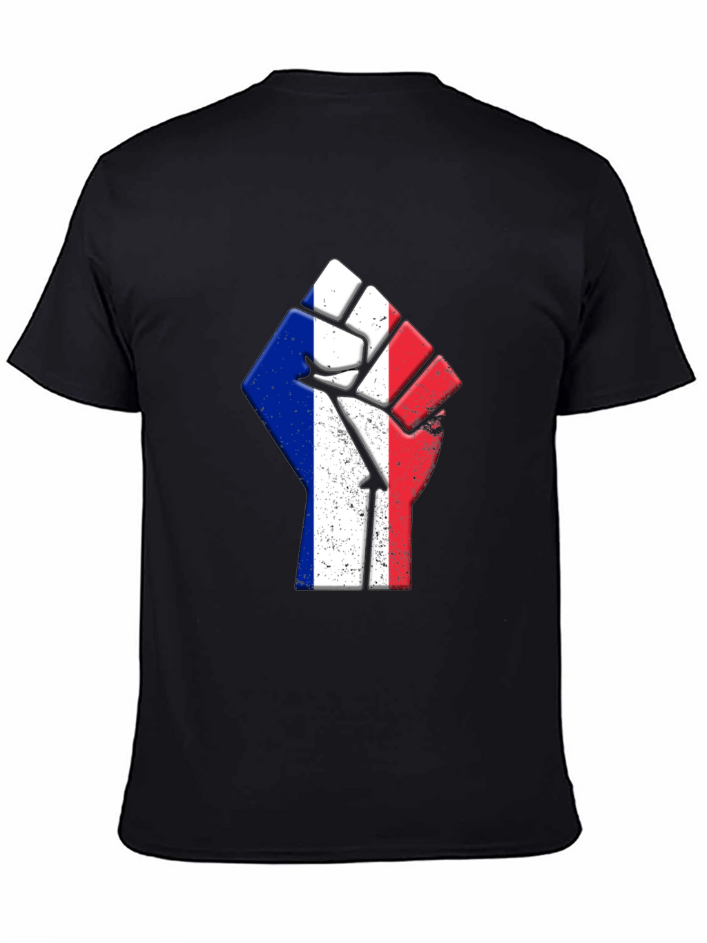 France Flag Fist T-Shirt