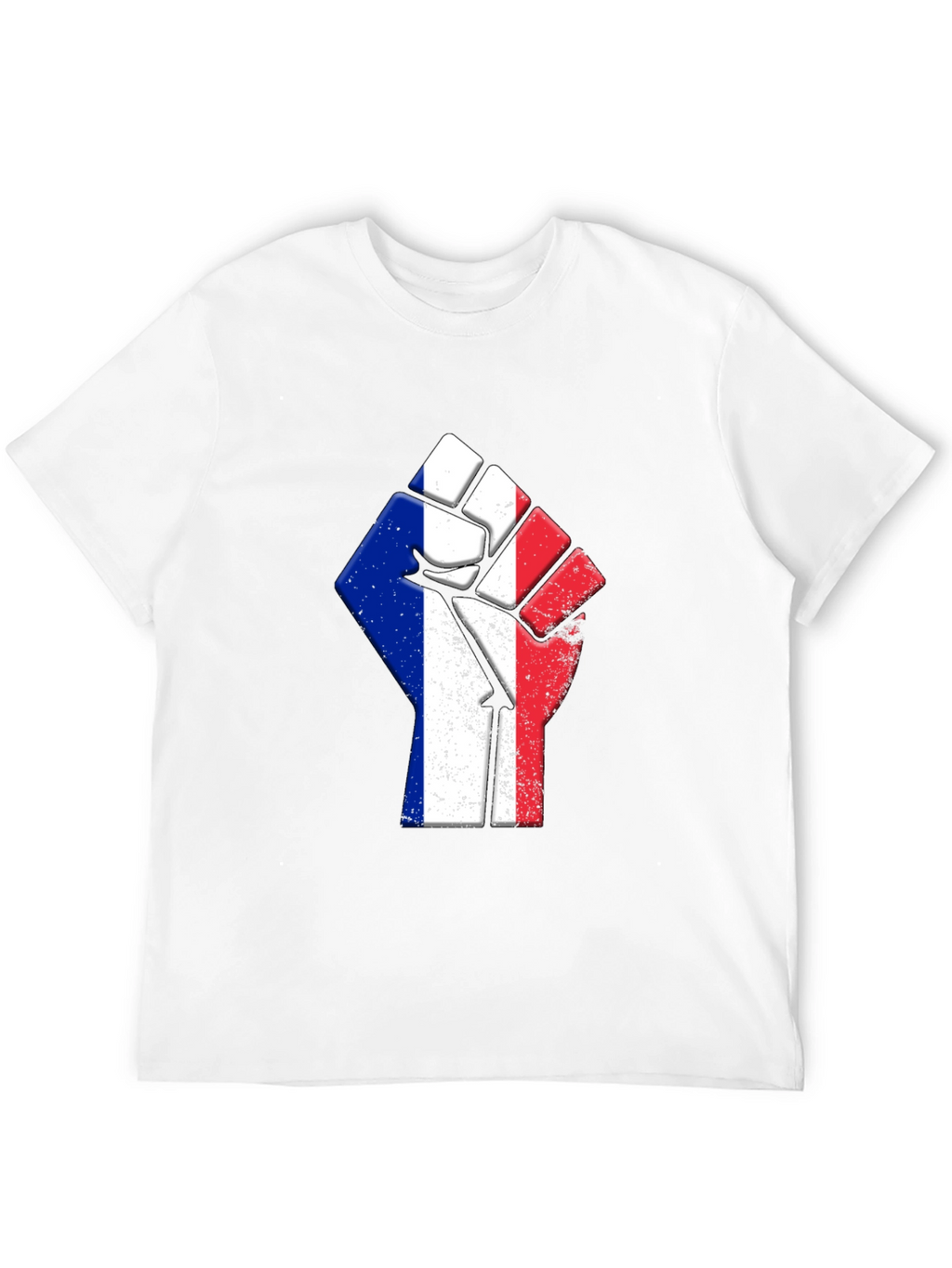 France Flag Fist T-Shirt
