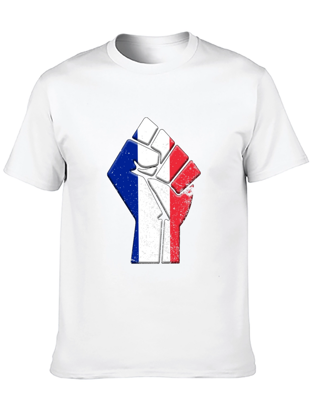France Flag Fist T-Shirt