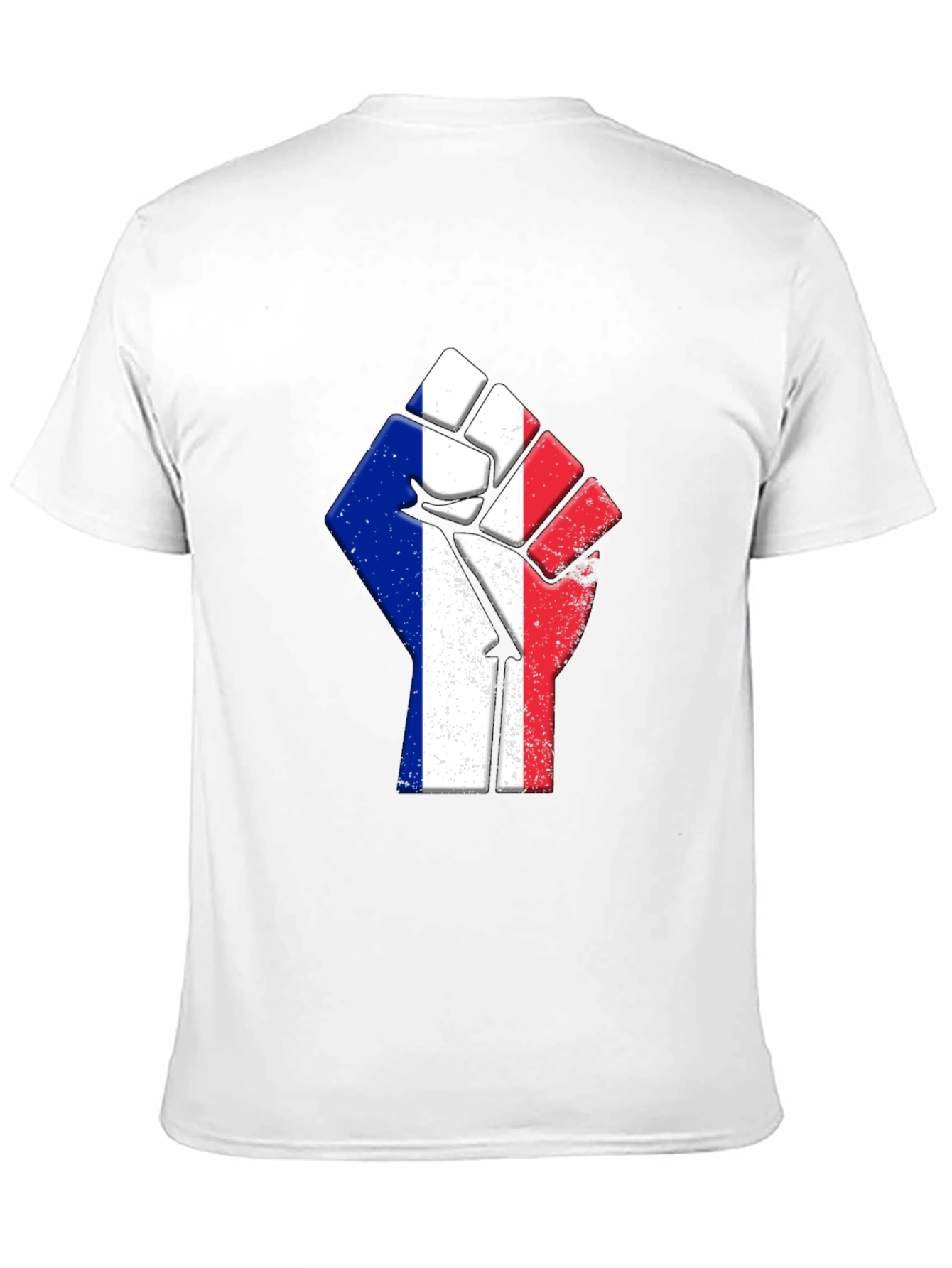 France Flag Fist T-Shirt