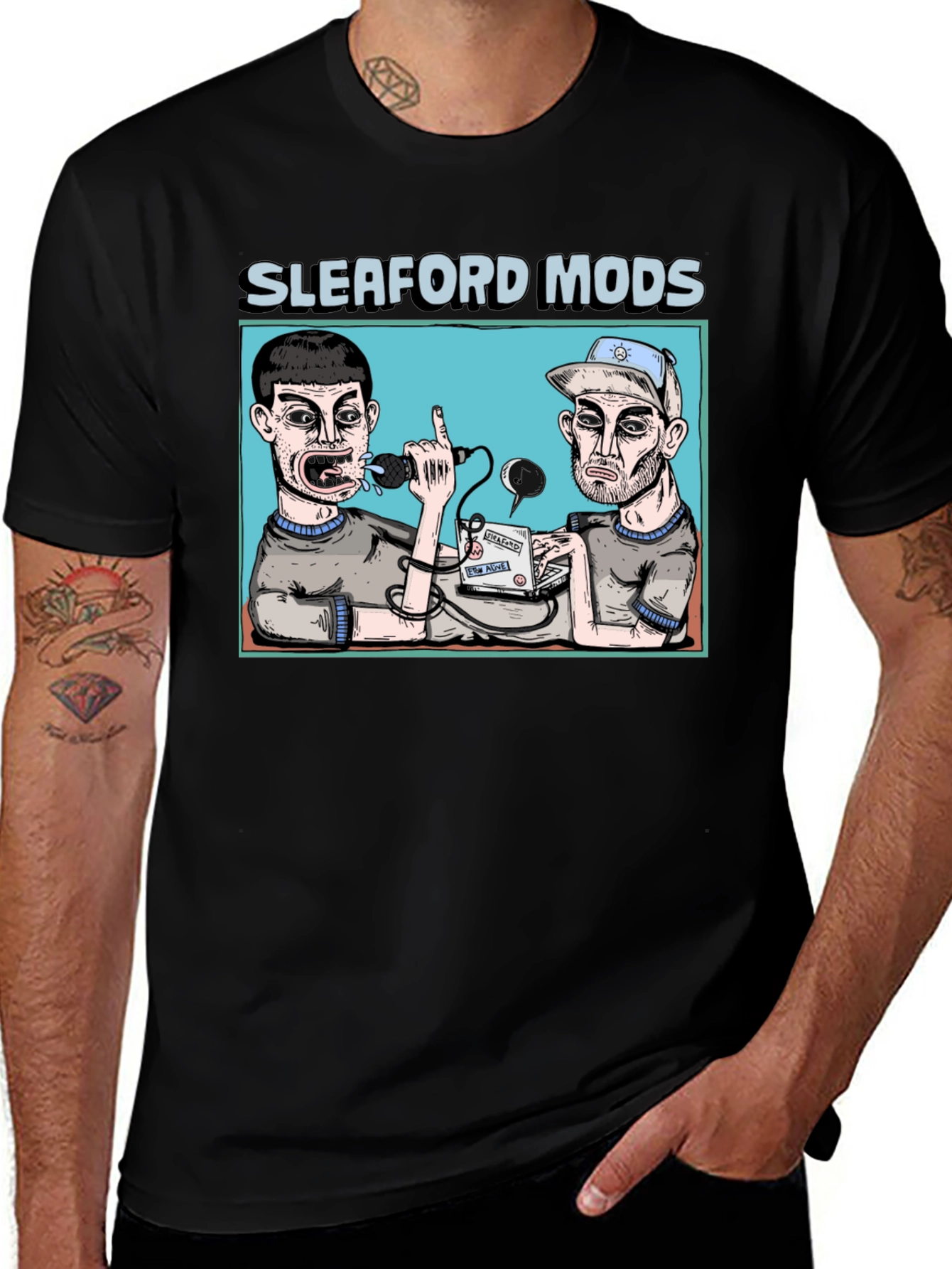 Sleaford Mods Graphic T-Shirt