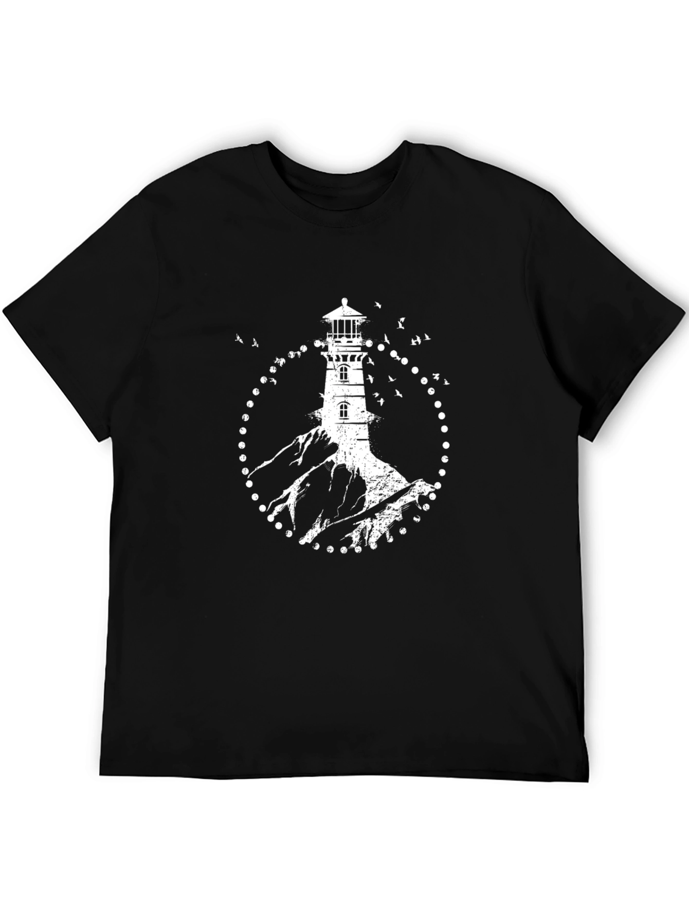Lighthouse Graphic Tee - Black