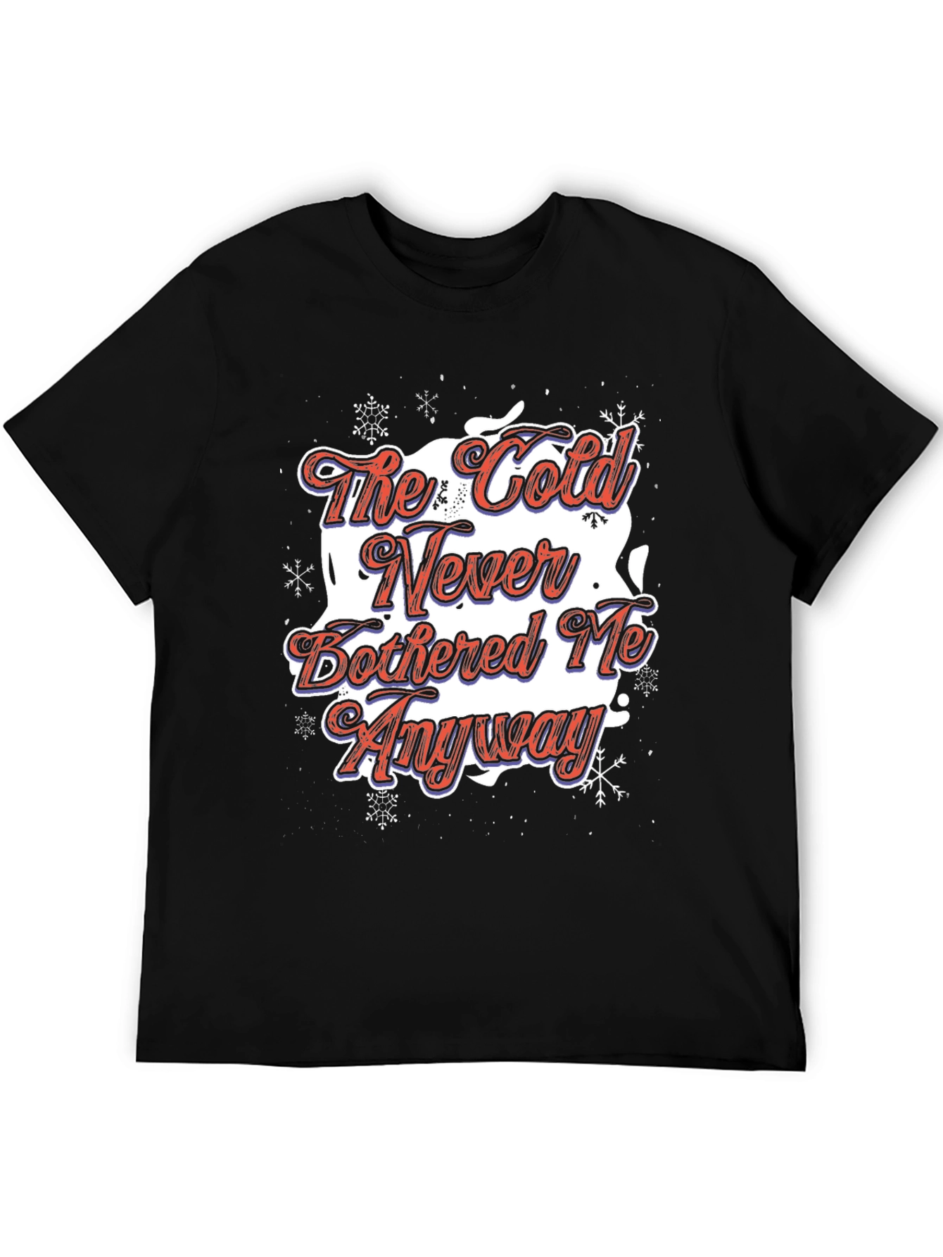 The Cold Never Bothered Me Anyway Graphic Tee