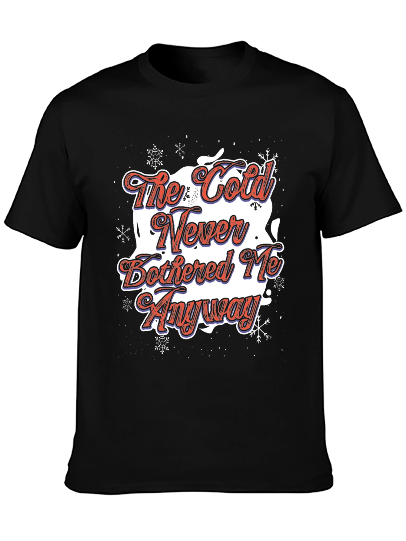 The Cold Never Bothered Me Anyway Graphic Tee