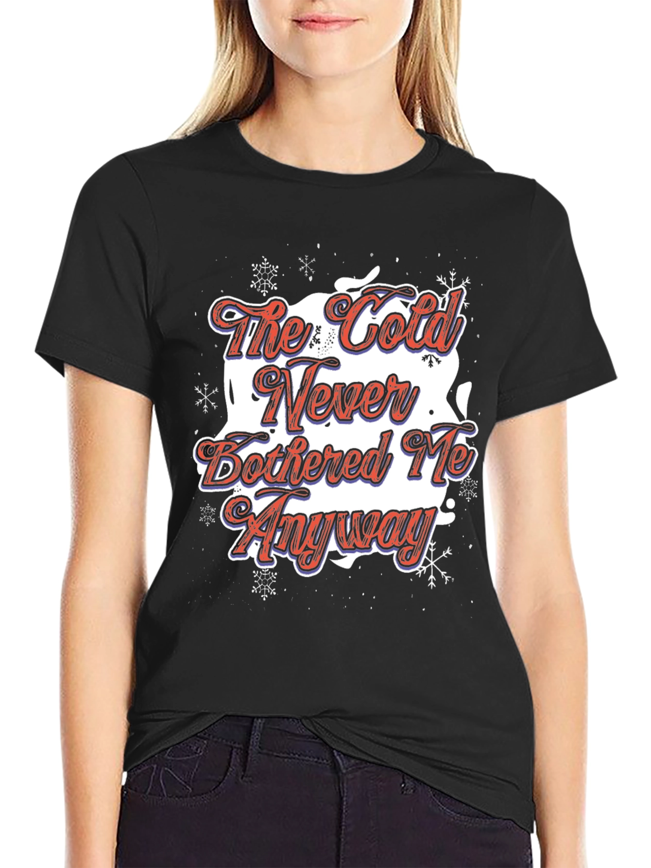 The Cold Never Bothered Me Anyway Graphic Tee