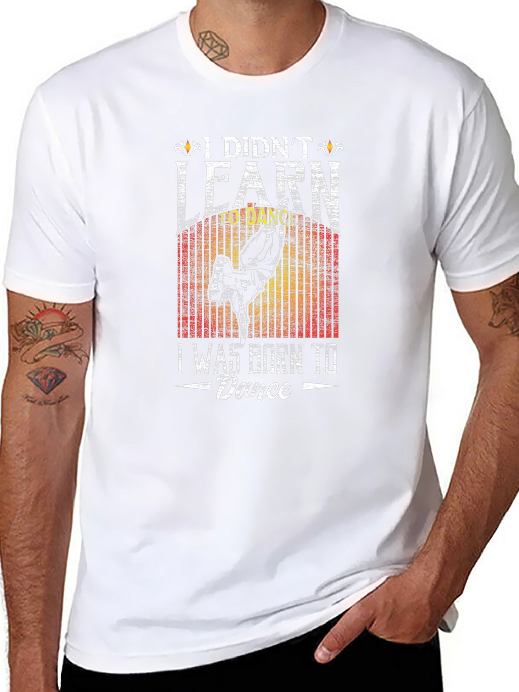 Born to Dance Graphic Tee - Unique Design