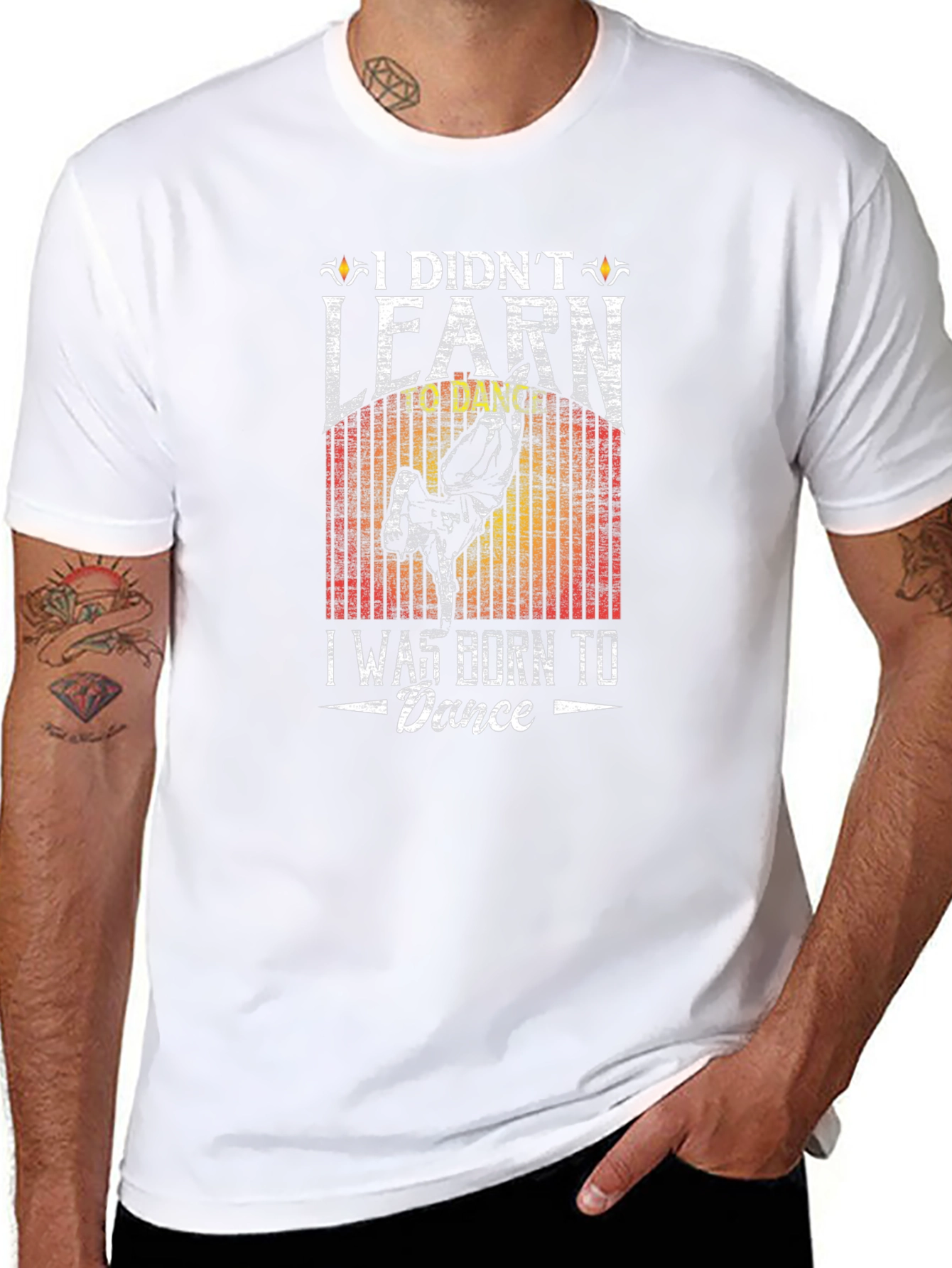 Born to Dance Graphic Tee - Unique Design