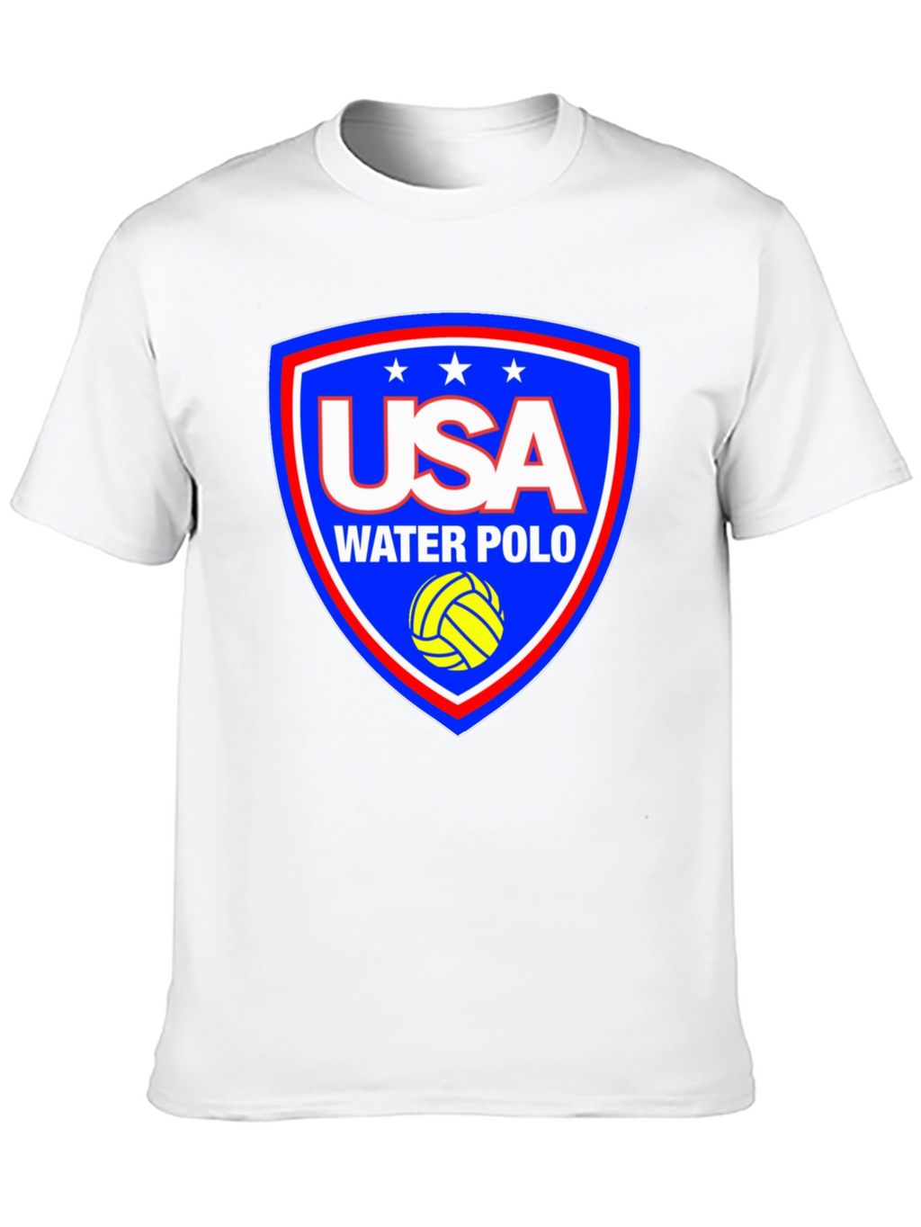 USA Water Polo T-Shirt - Patriotic Design