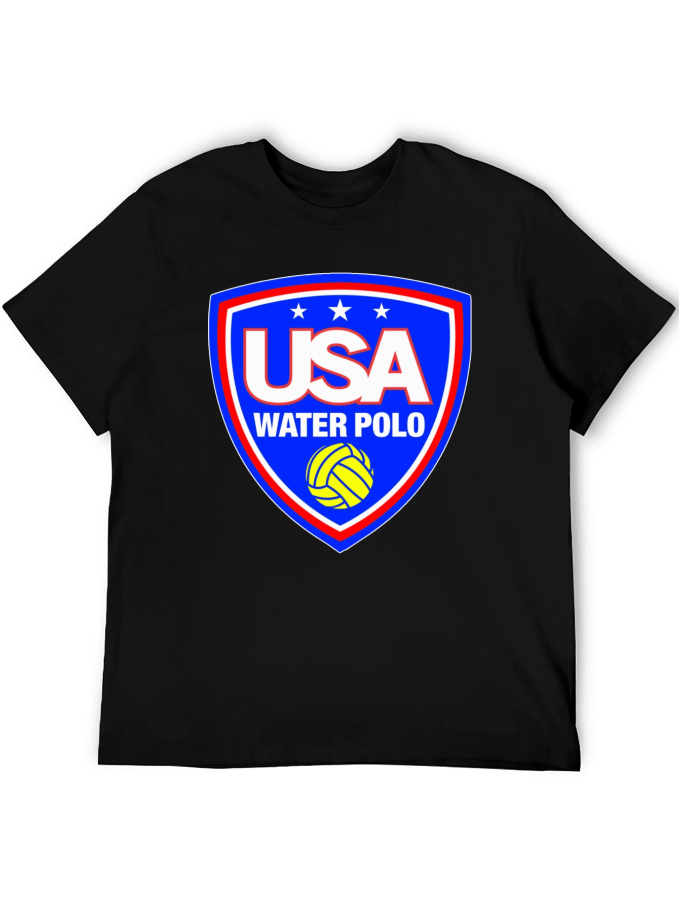 USA Water Polo T-Shirt - Patriotic Design