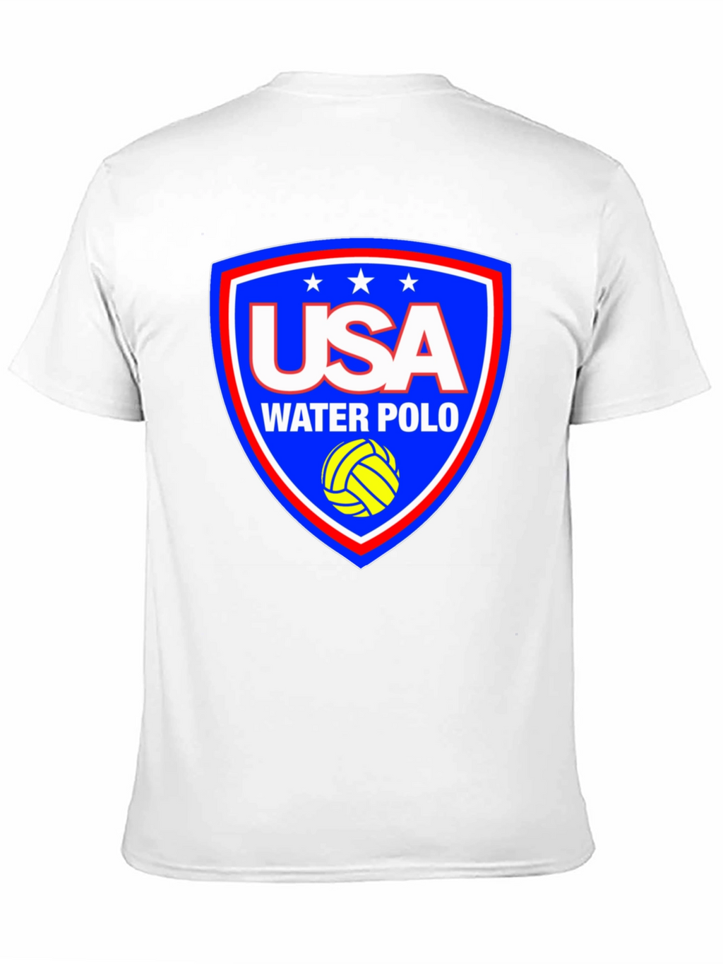 USA Water Polo T-Shirt - Patriotic Design