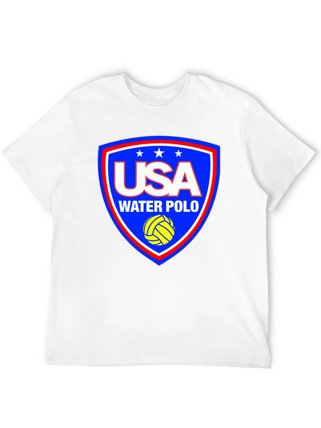 USA Water Polo T-Shirt - Patriotic Design