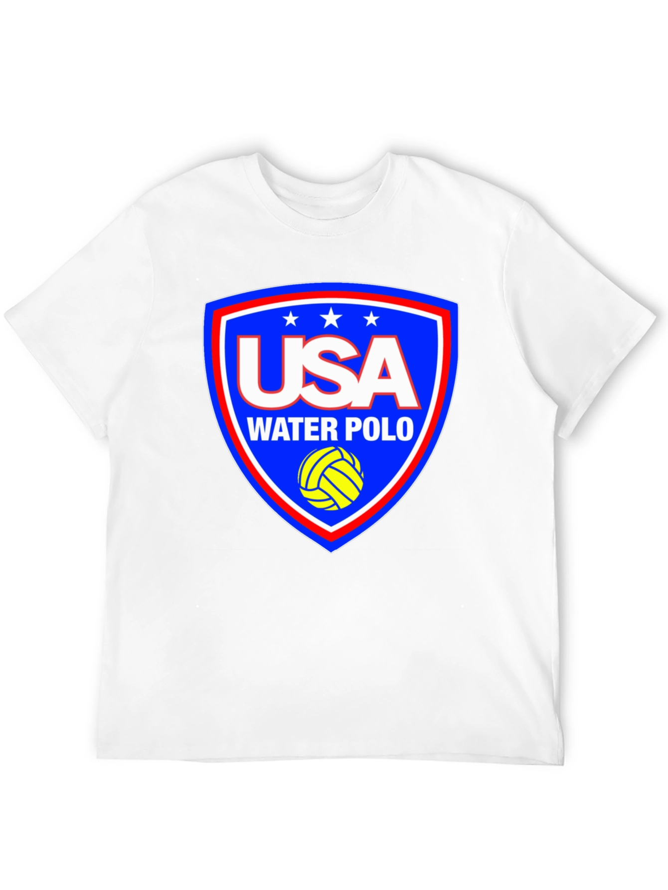 USA Water Polo T-Shirt - Patriotic Design