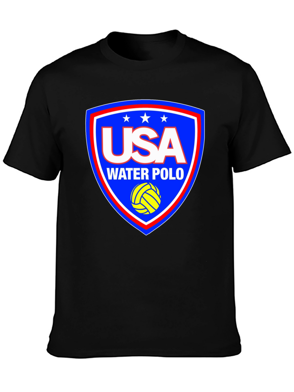 USA Water Polo T-Shirt - Patriotic Design