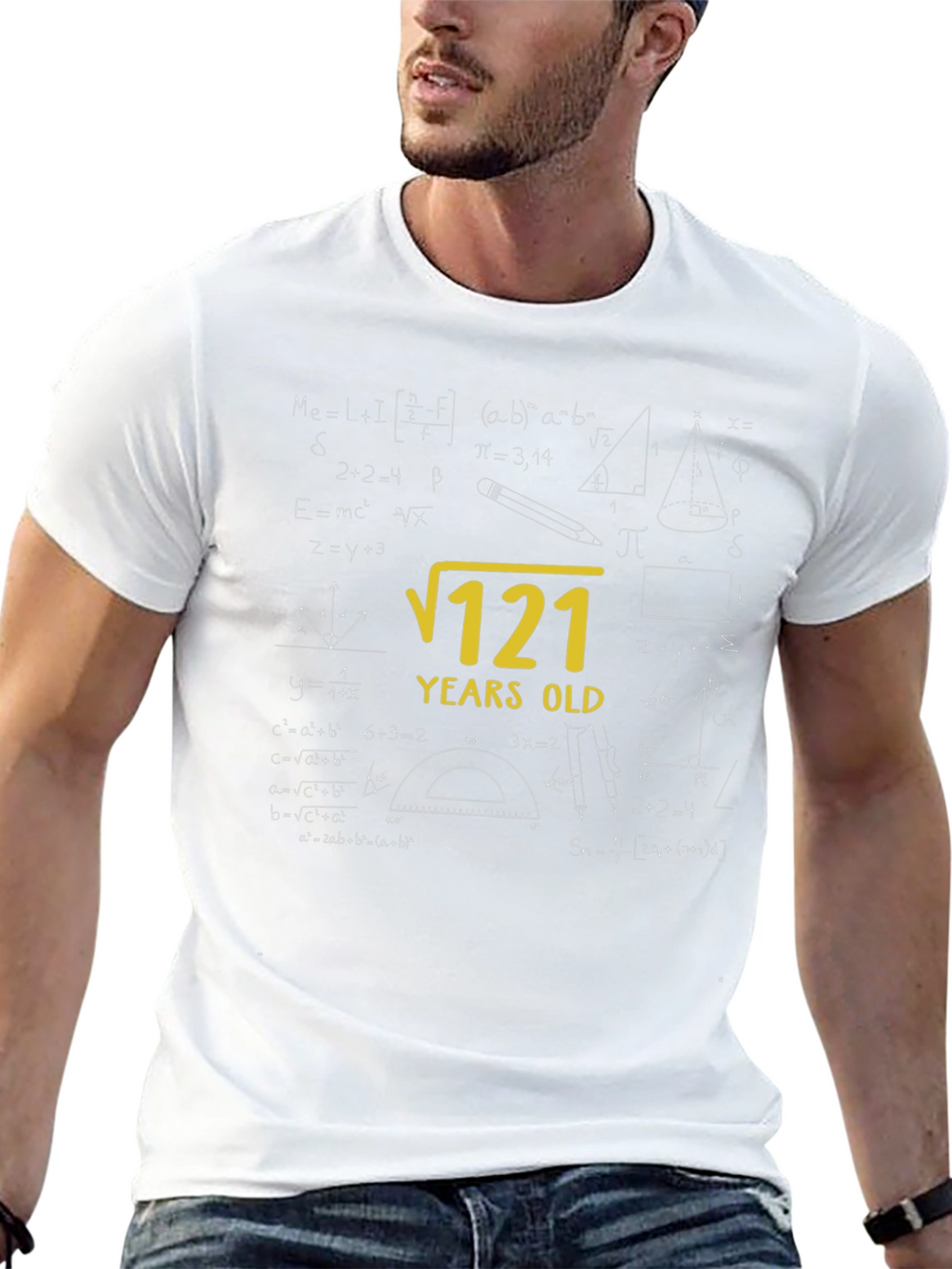 11 Years Old Math Equations Graphic Tee