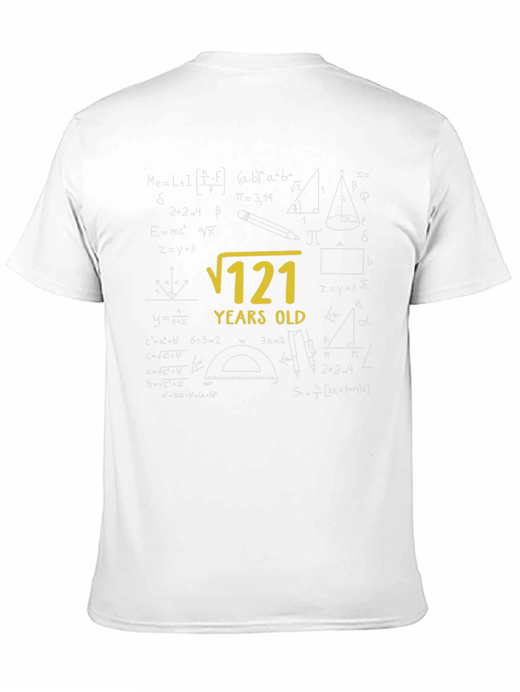 11 Years Old Math Equations Graphic Tee