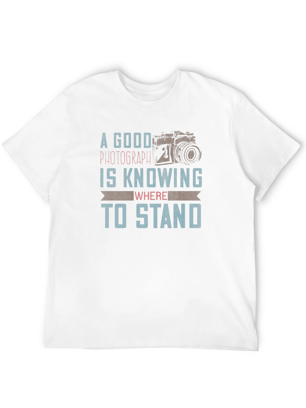 Photographer T-Shirt - A Good Photograph Graphic Tee