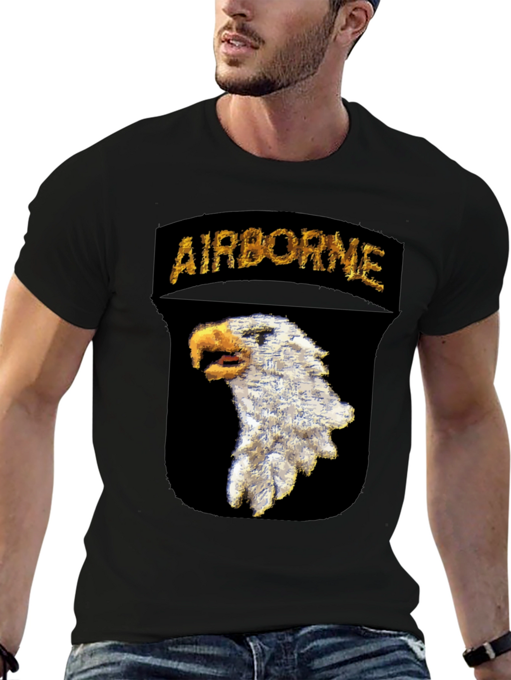 101st Airborne Eagle Graphic T-Shirt