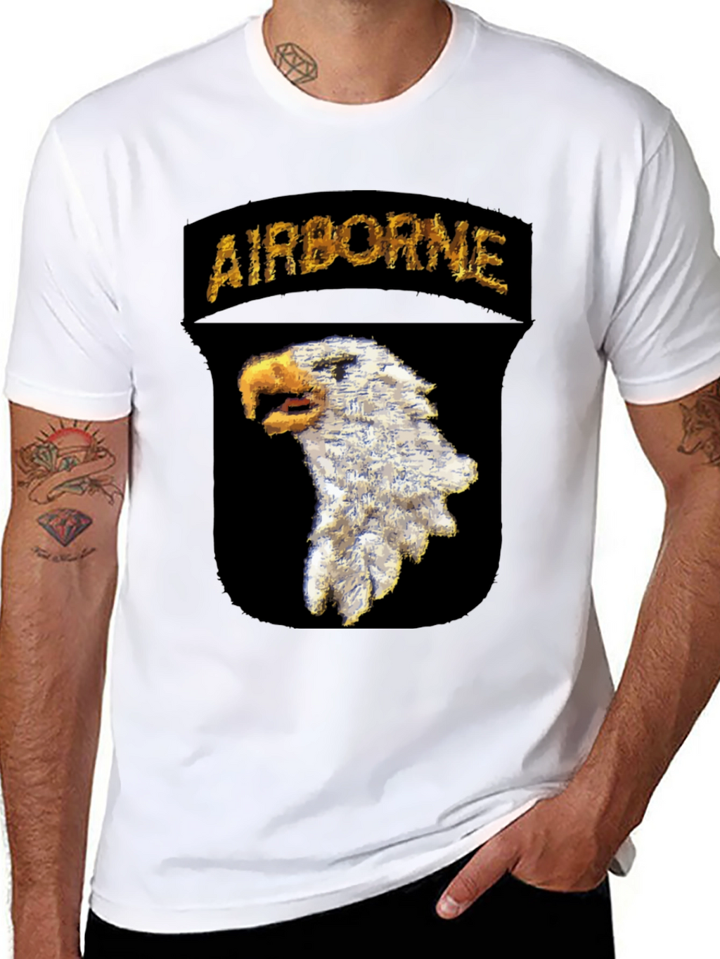 101st Airborne Eagle Graphic T-Shirt
