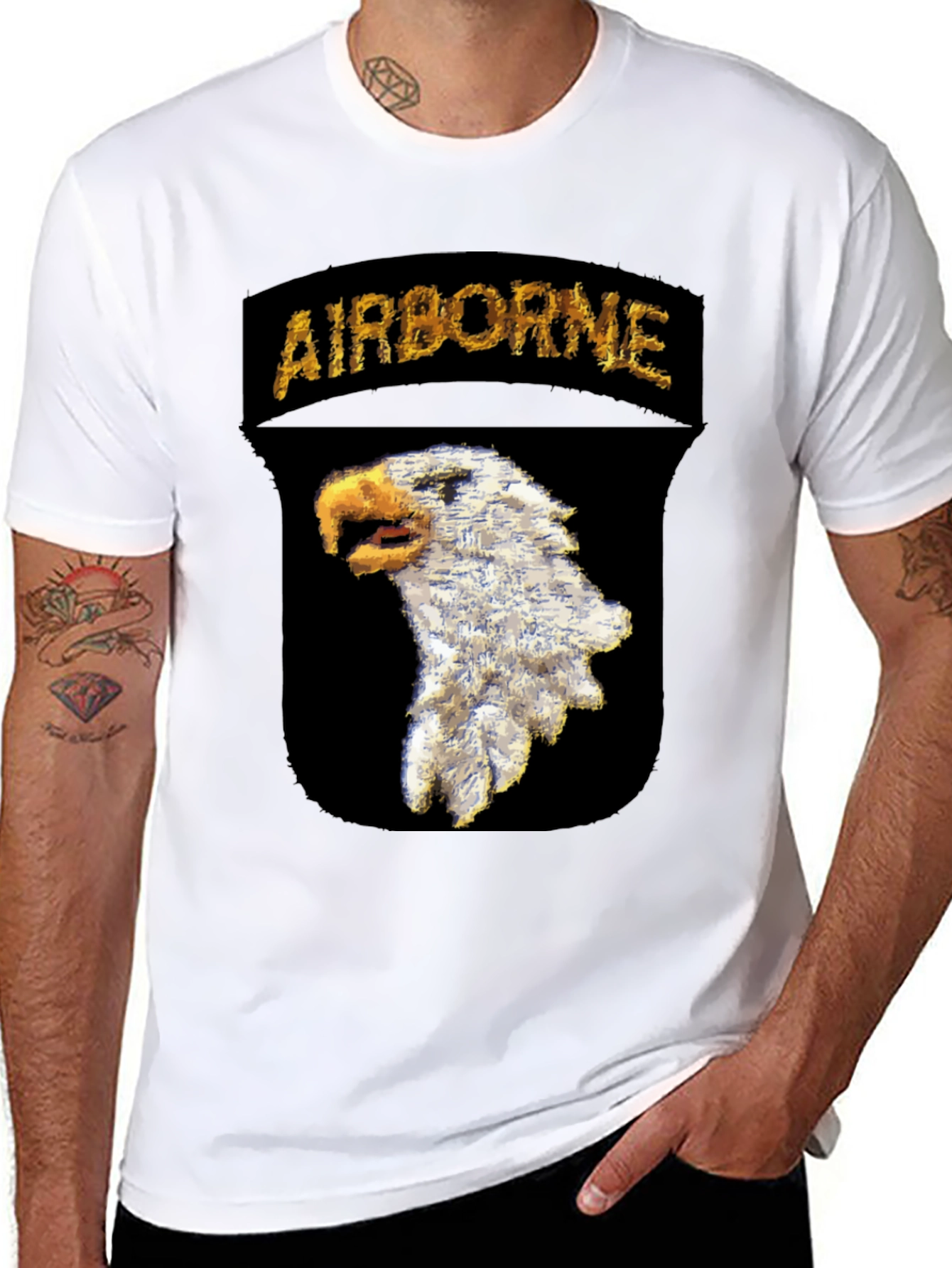 101st Airborne Eagle Graphic T-Shirt