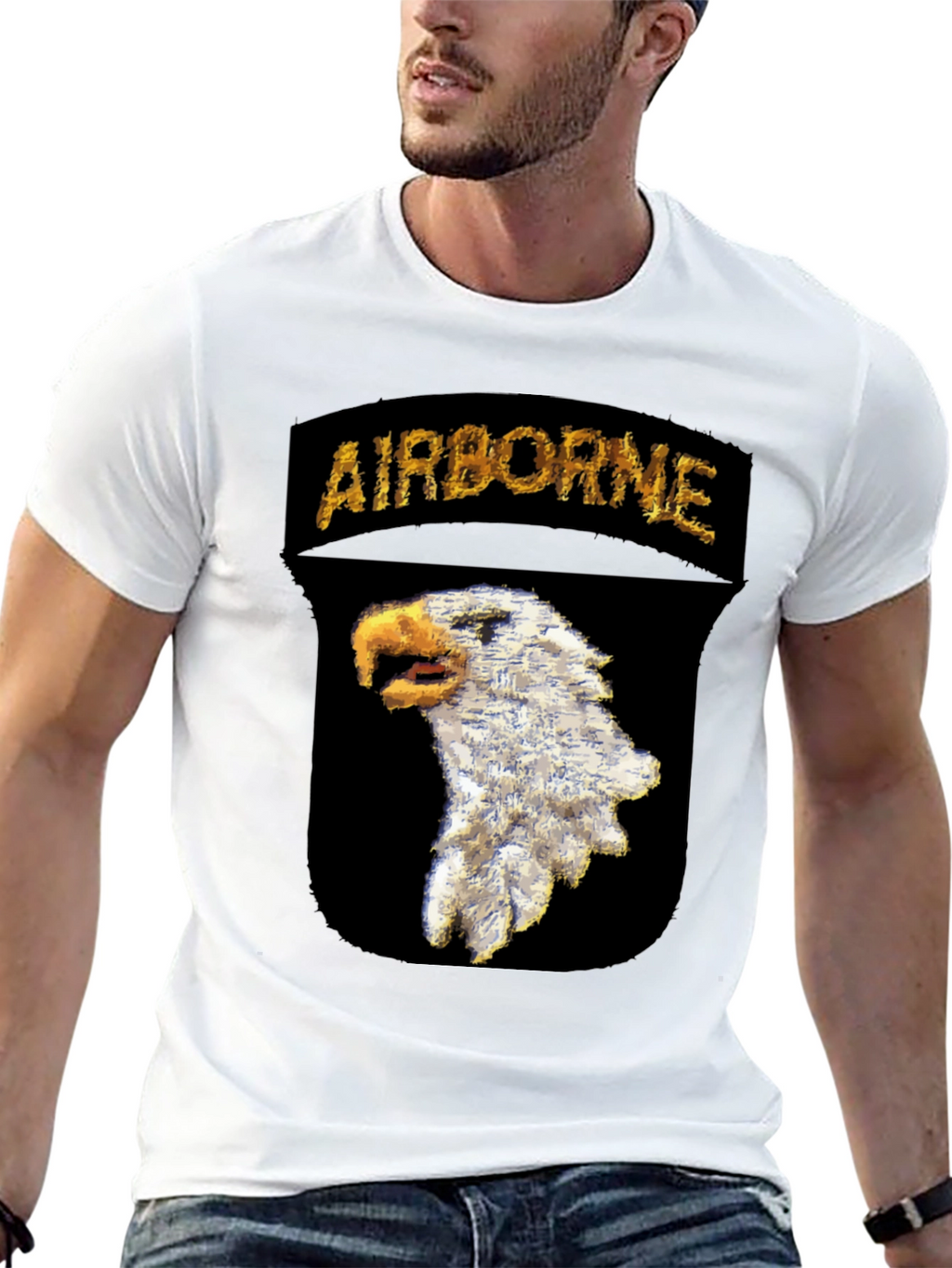 101st Airborne Eagle Graphic T-Shirt