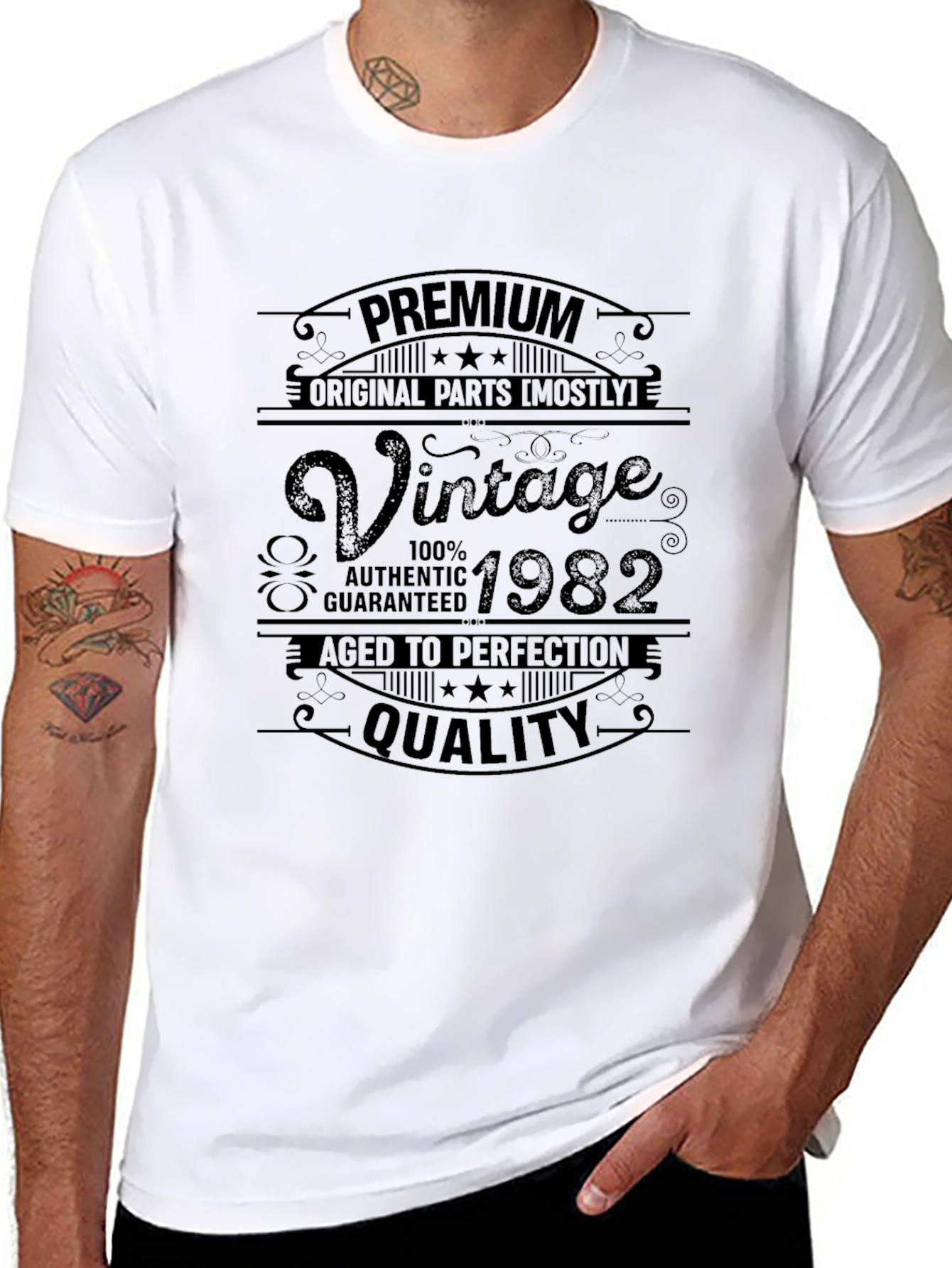 Vintage 1982 Premium Quality T-Shirt