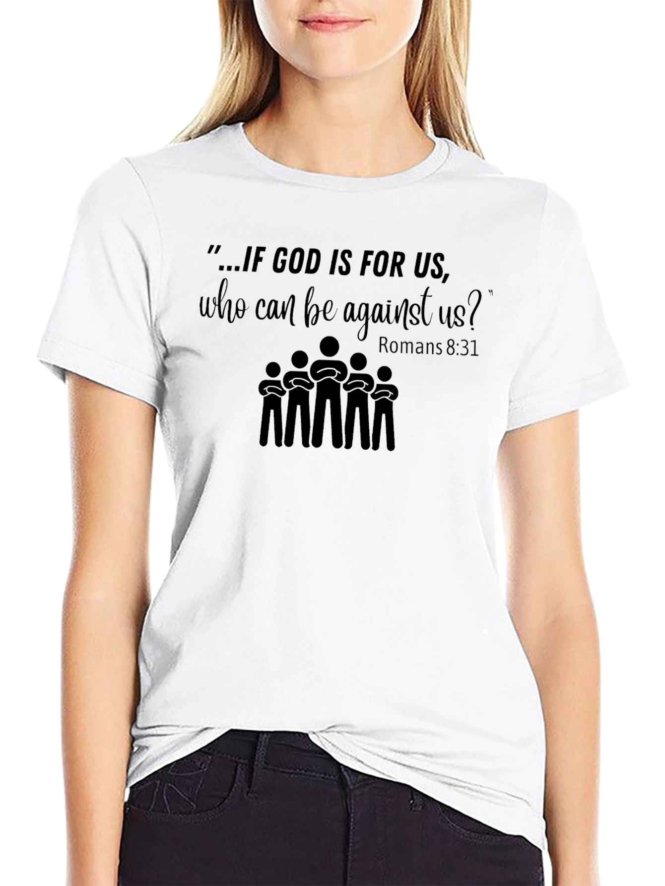Faith-Based T-Shirt - Romans 8:31