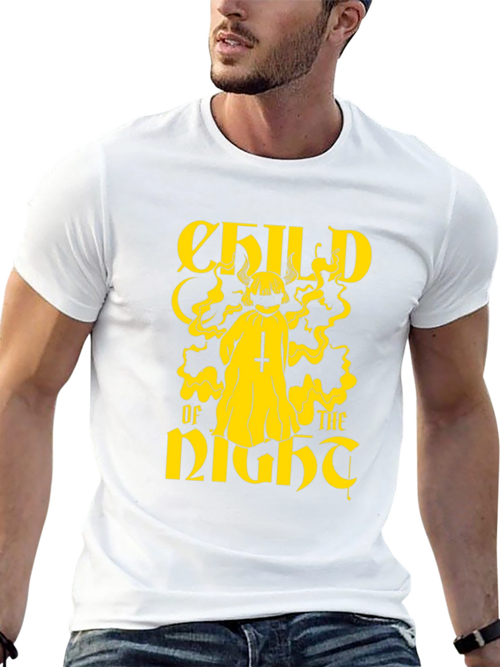 Child of the Night Graphic Tee - Black