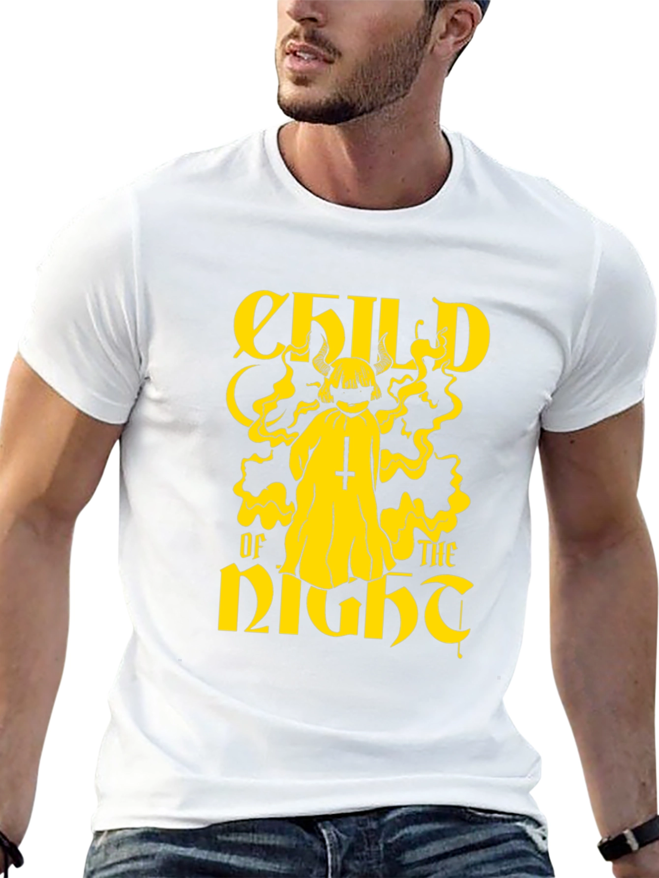 Child of the Night Graphic Tee - Black