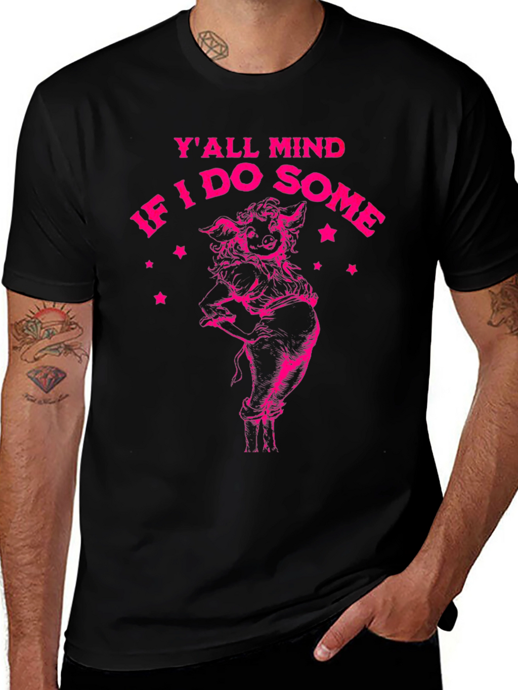 Yall Mind If I Do Some Pig T-Shirt