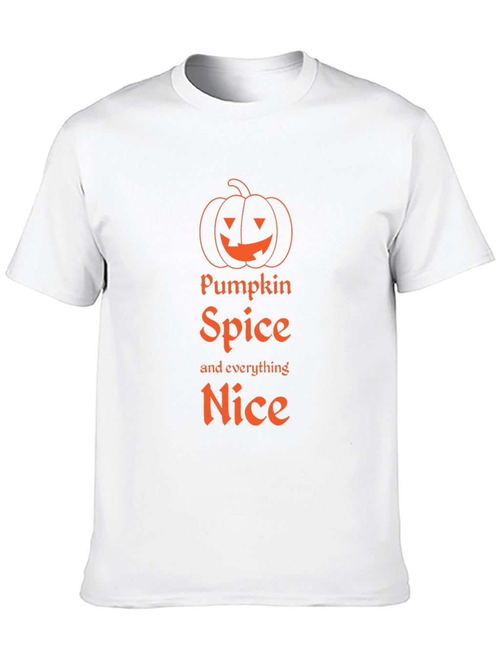 Pumpkin Spice & Everything Nice Halloween T-Shirt