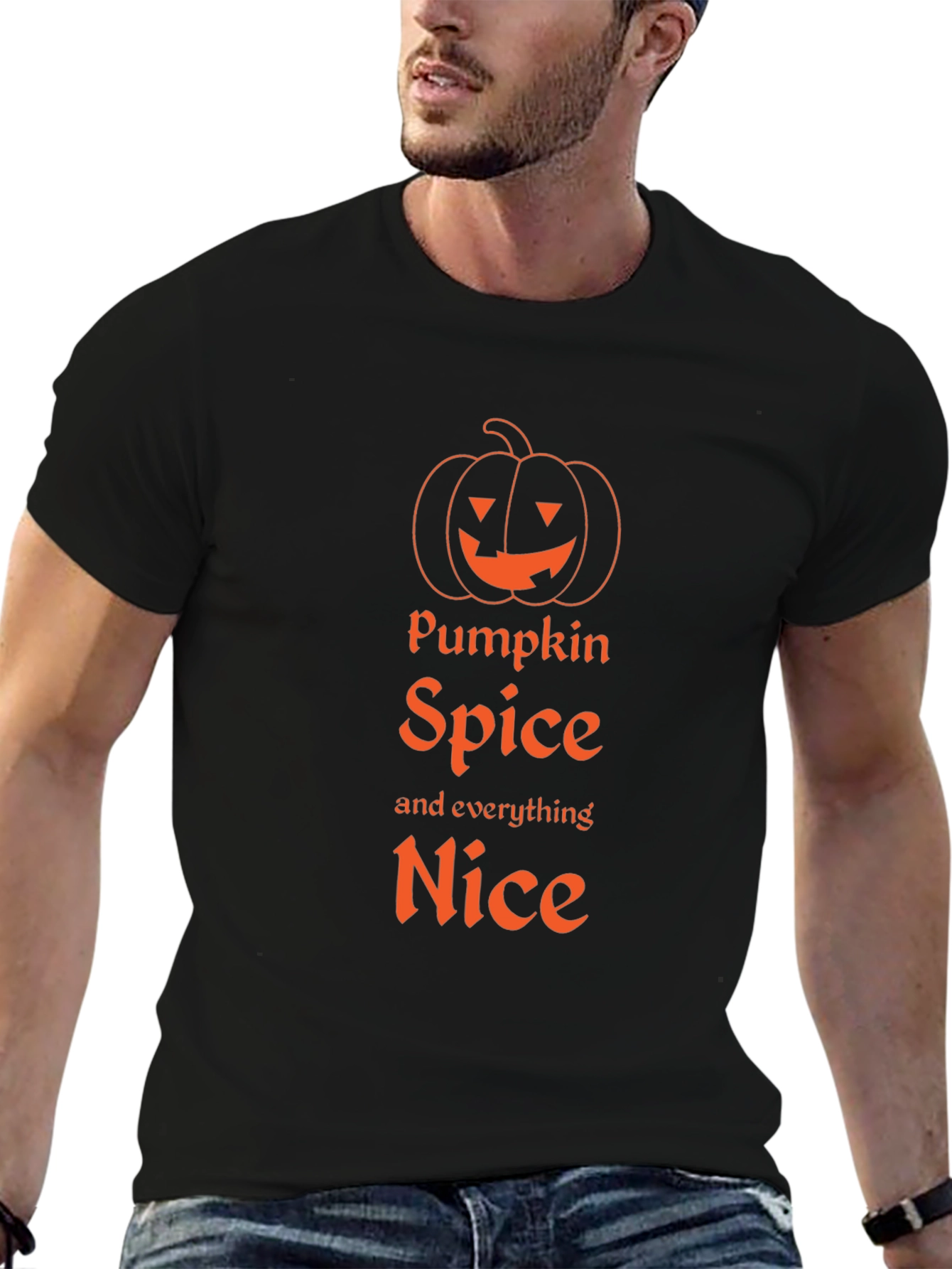 Pumpkin Spice & Everything Nice Halloween T-Shirt