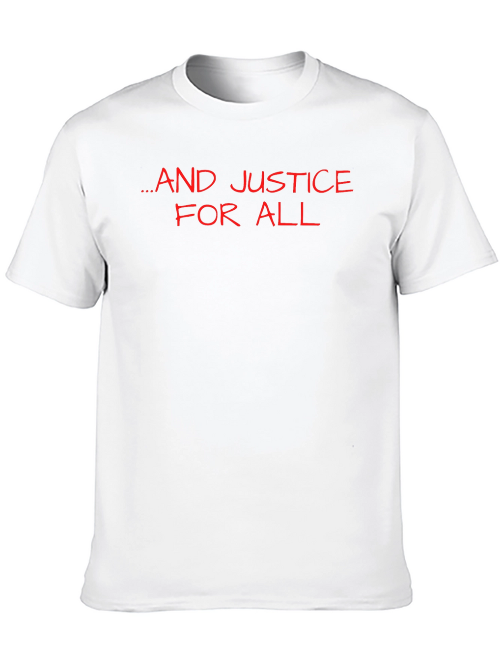 ...And Justice for All Black Graphic Tee